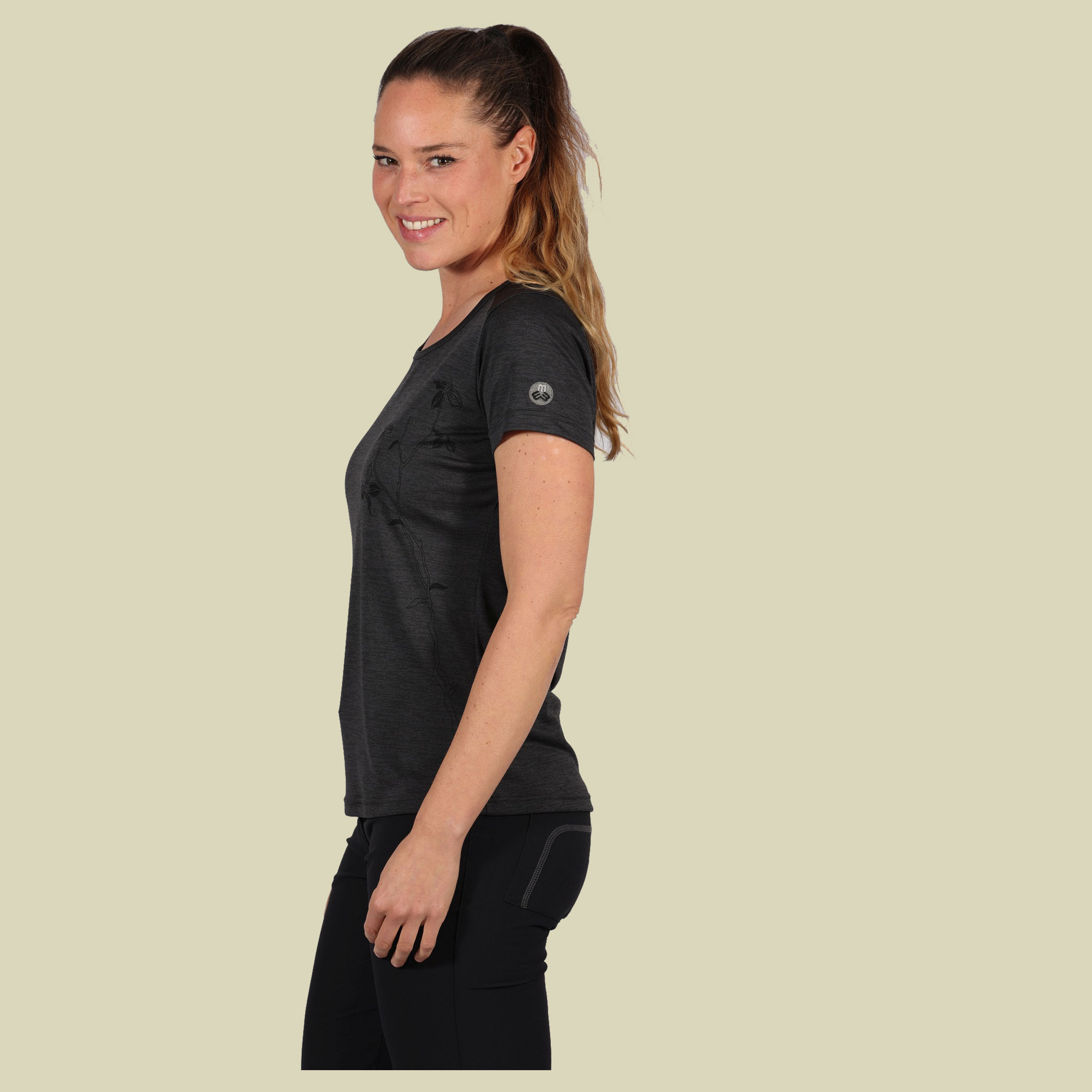 Bony II Women 44 schwarz - black melange