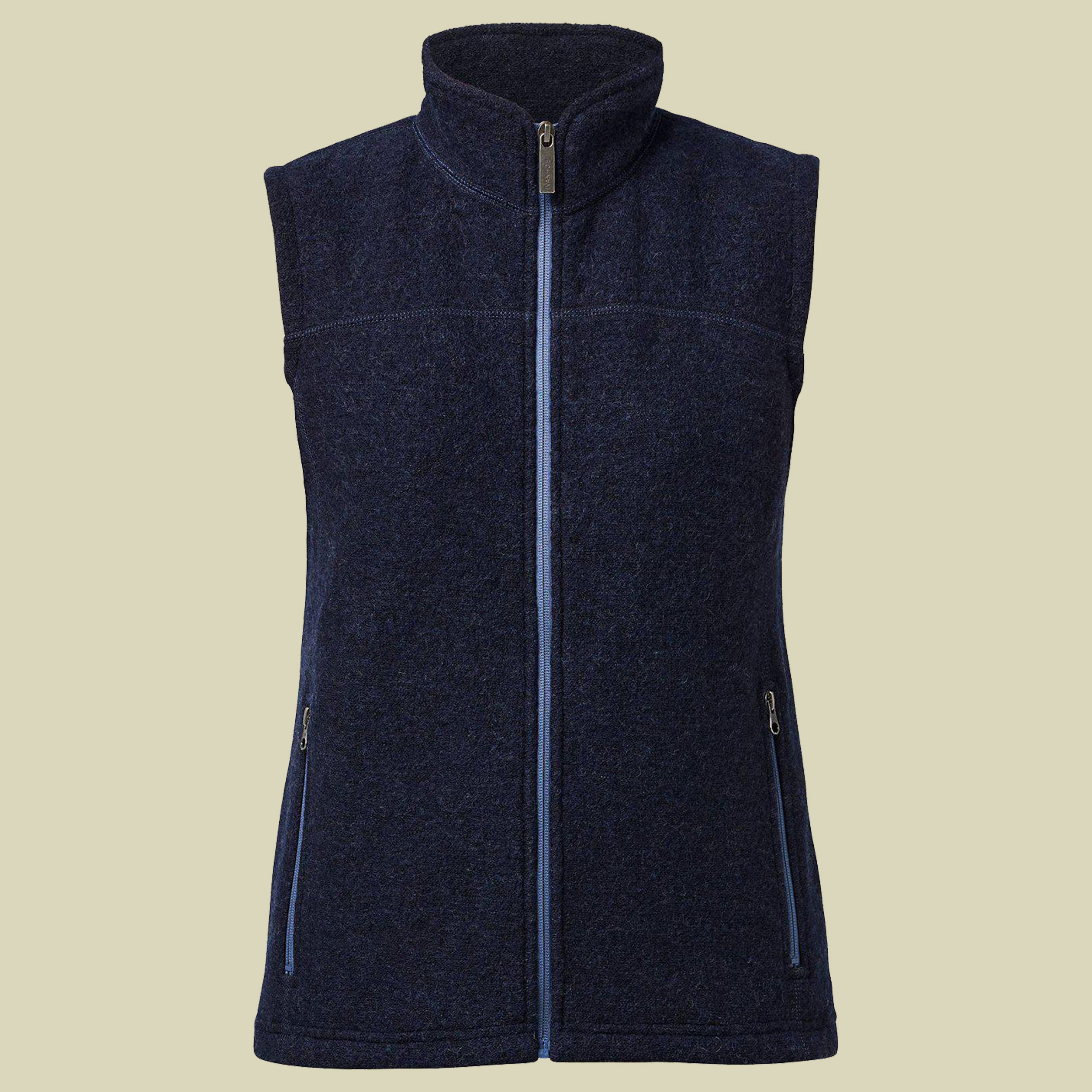 Beata Vest Women blau 40 - light navy