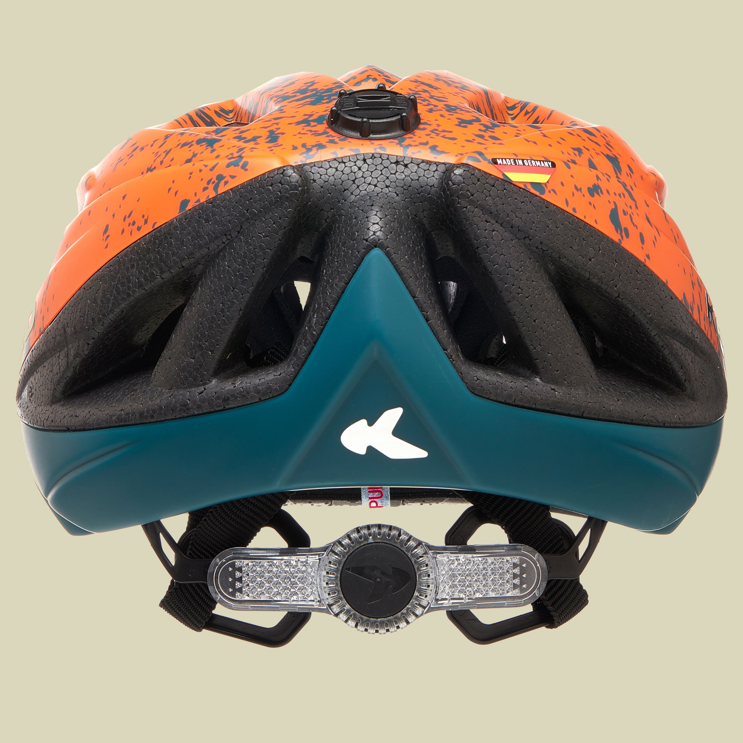 Street Junior Pro Kopfumfang S 49-55 cm Farbe arcardia green orange matt