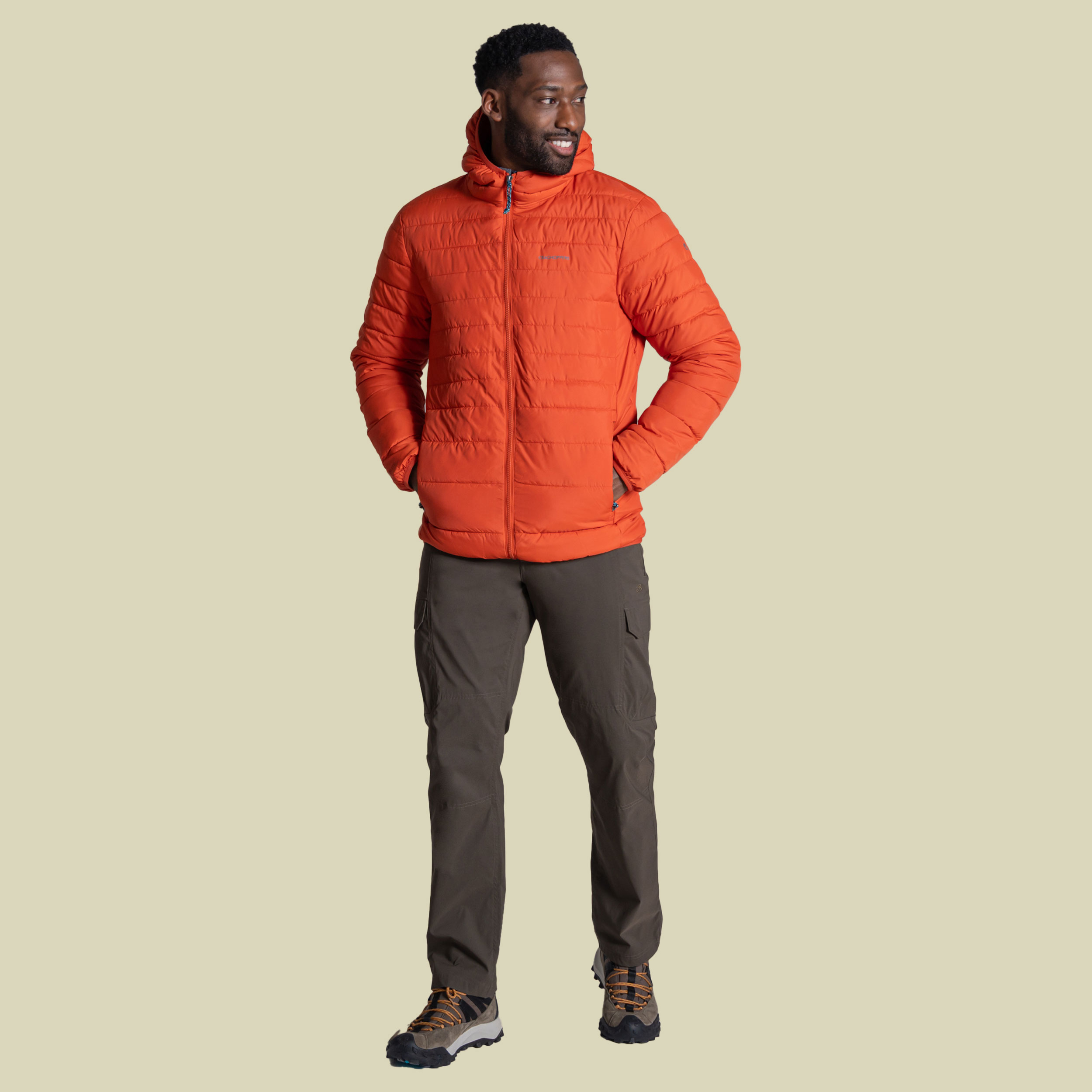 Compresslite IX Hooded Jacket  Men S orange - sedona