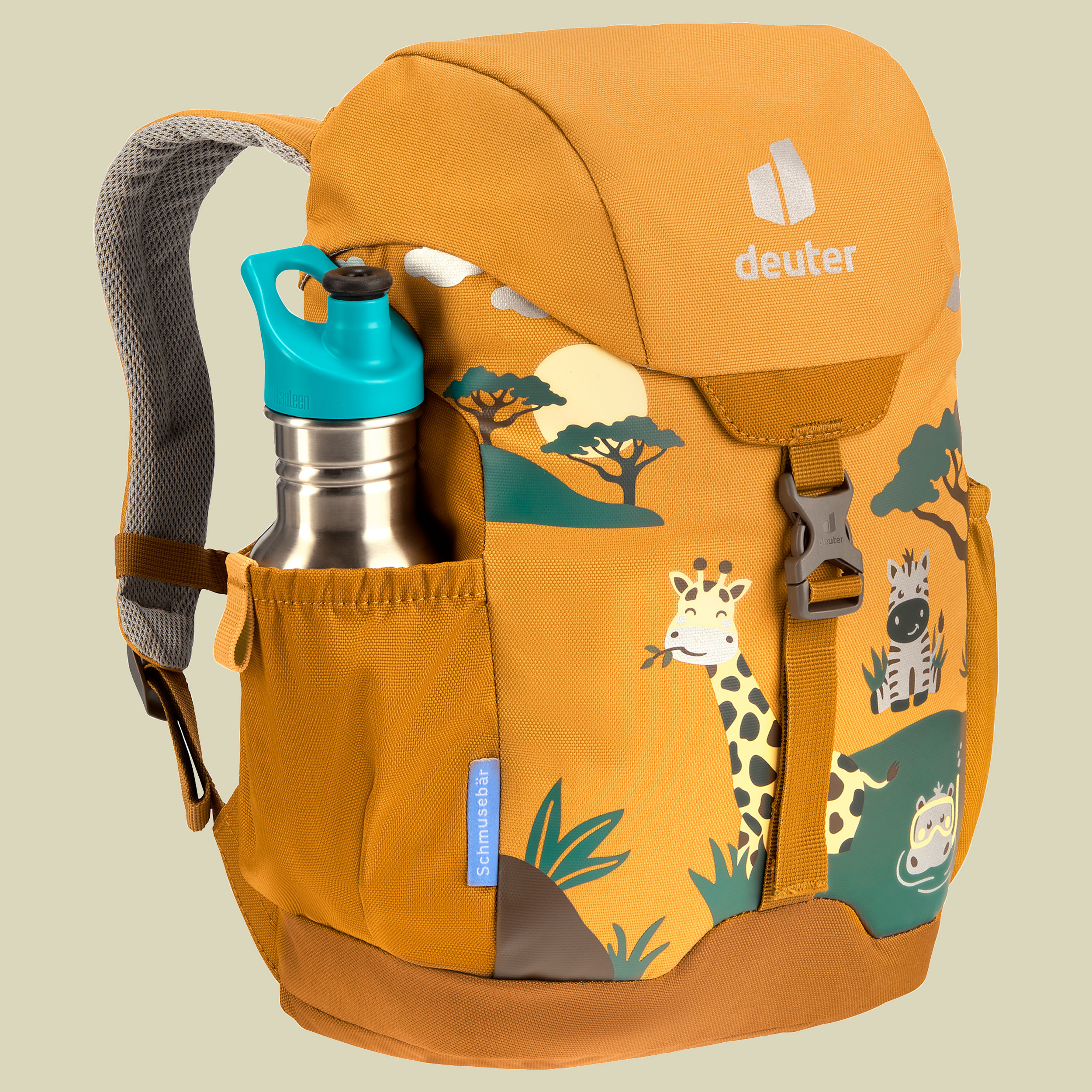 Schmusebär Kids orange 8 L - Farbe amber-maple