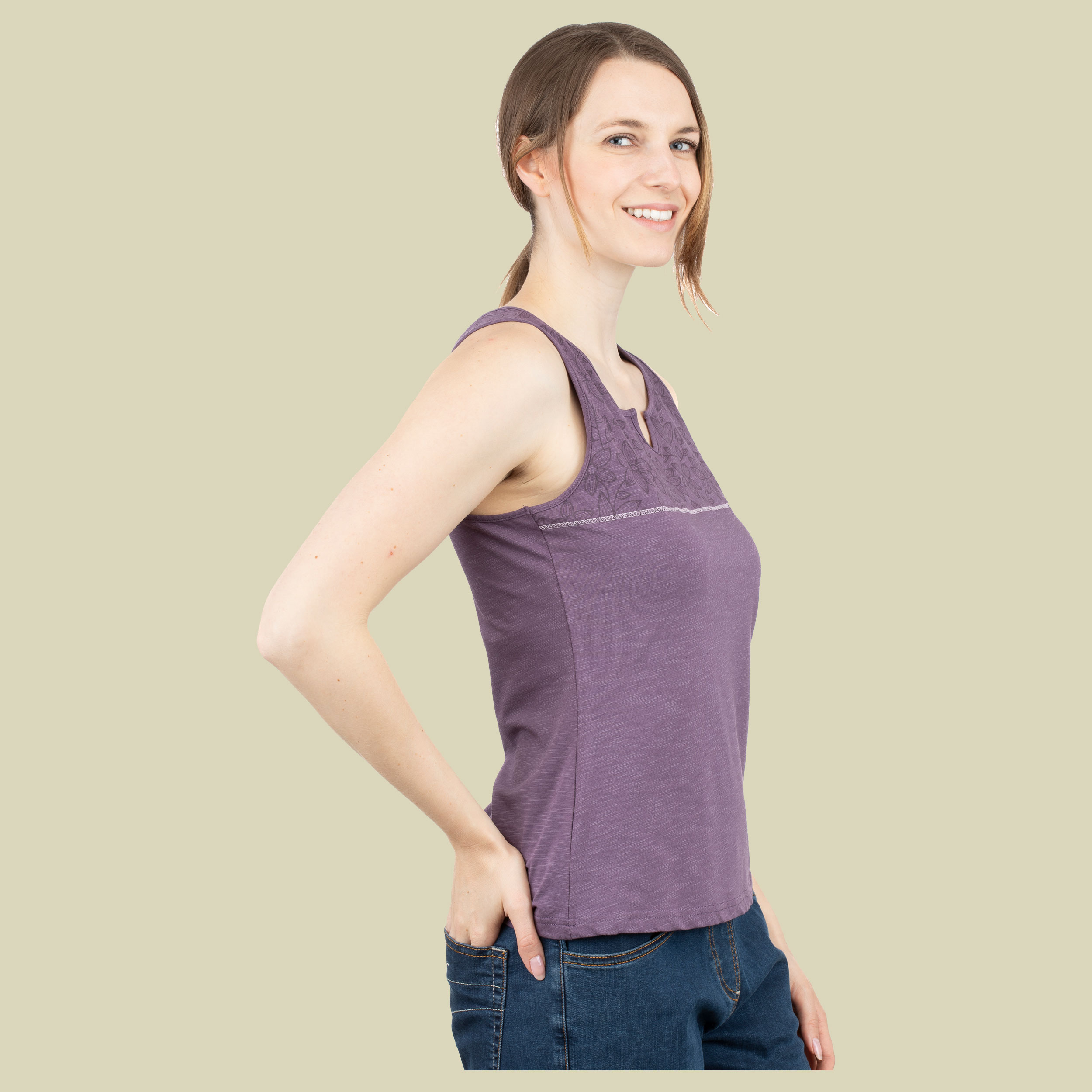 Korfu Top Women 44 lila - dark violet