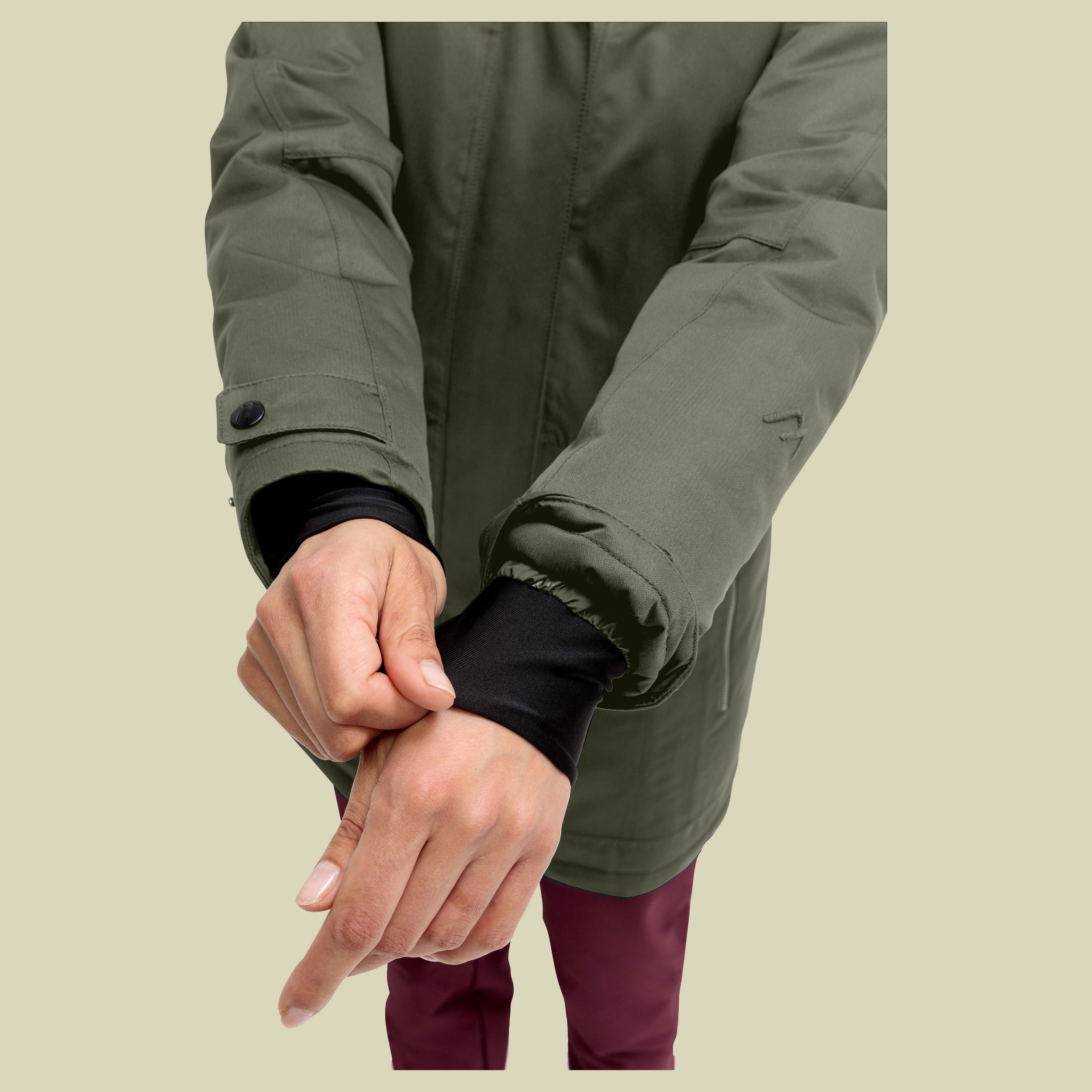 Lisa 2.1 Mantel Women grün 44 - green goose