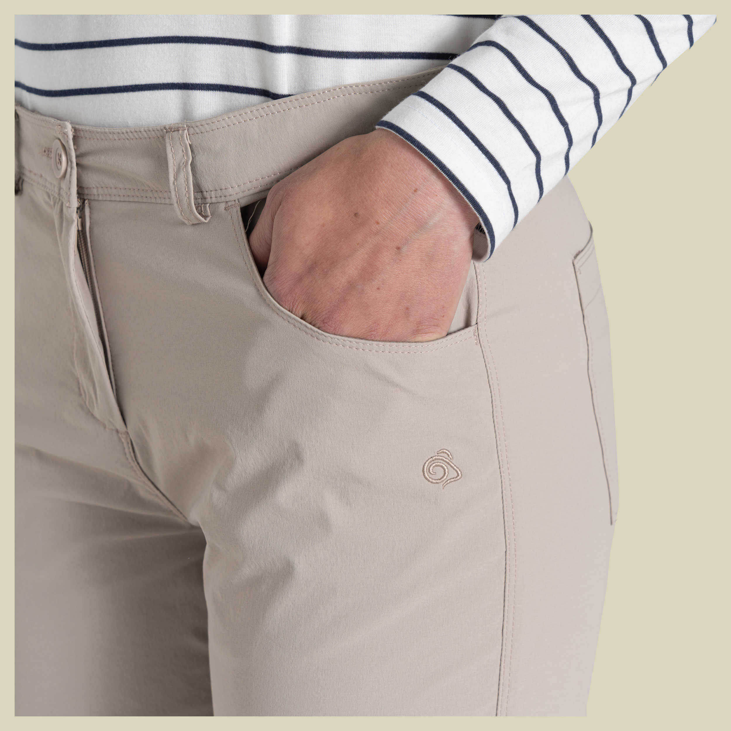 NosiLife Milla Trouser Women beige 34 - soft mushroom (UK9)