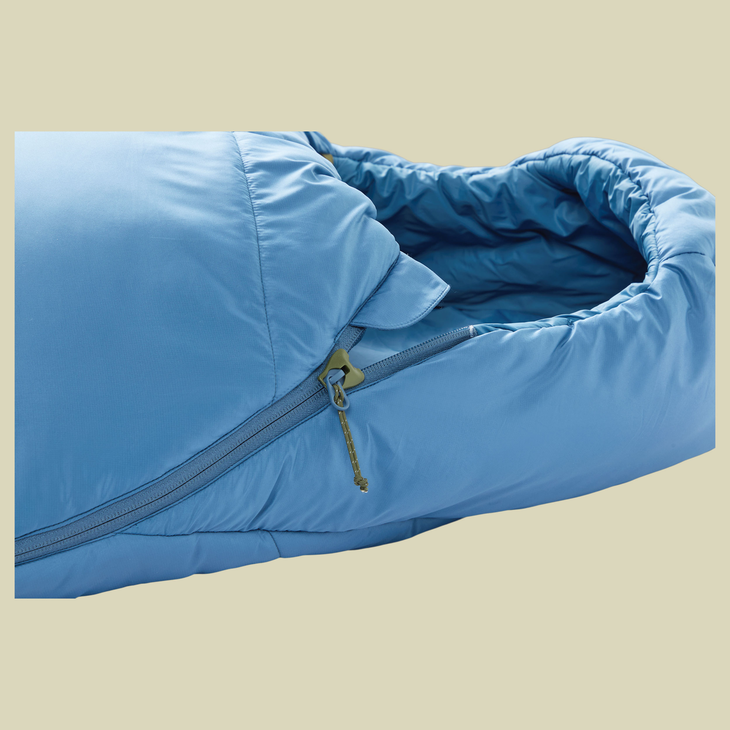 Bjarni Scout Mummy Sleeping Bag Kids aegan blue