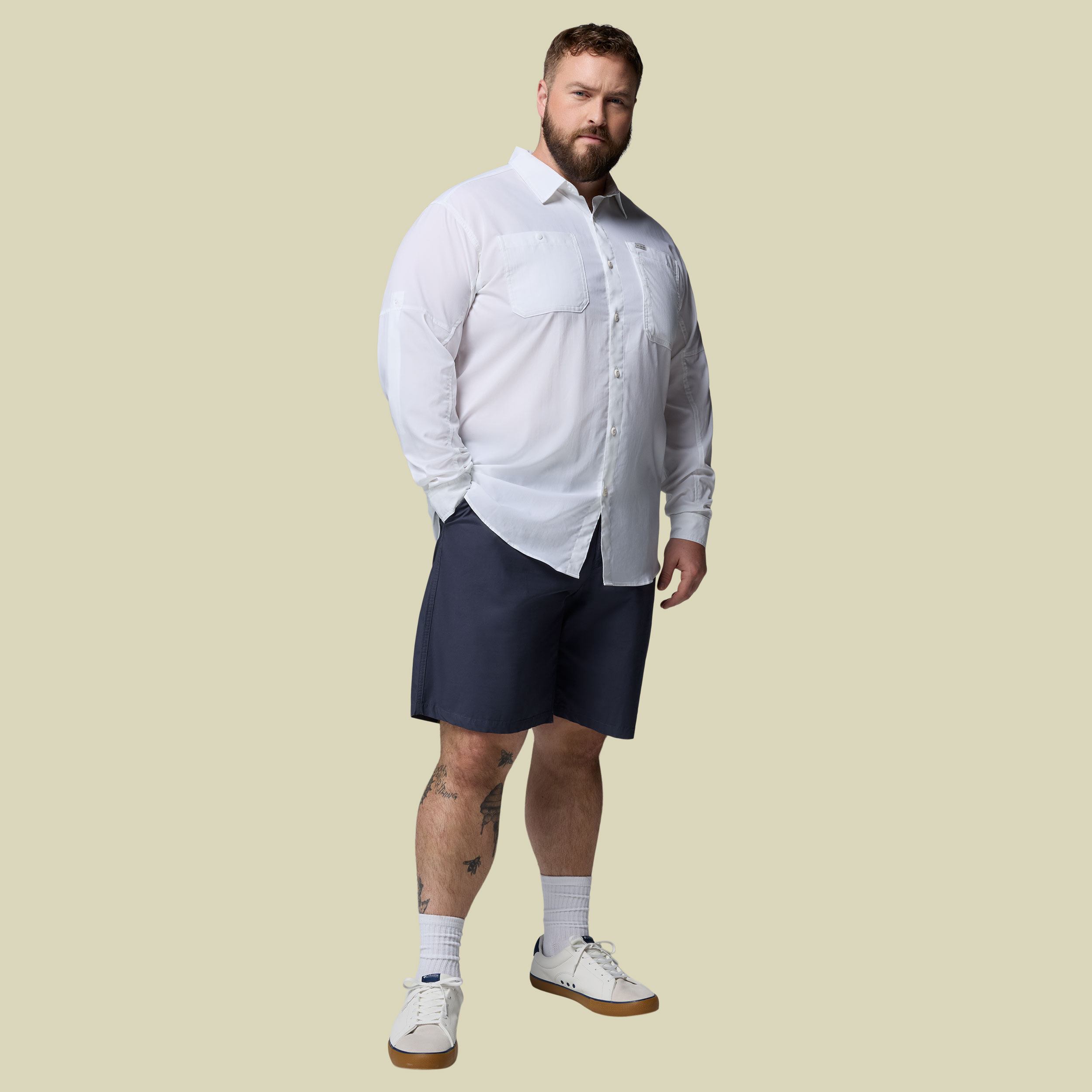 Silver Ridge Utility II LS Shirt Men XXL weiß - white