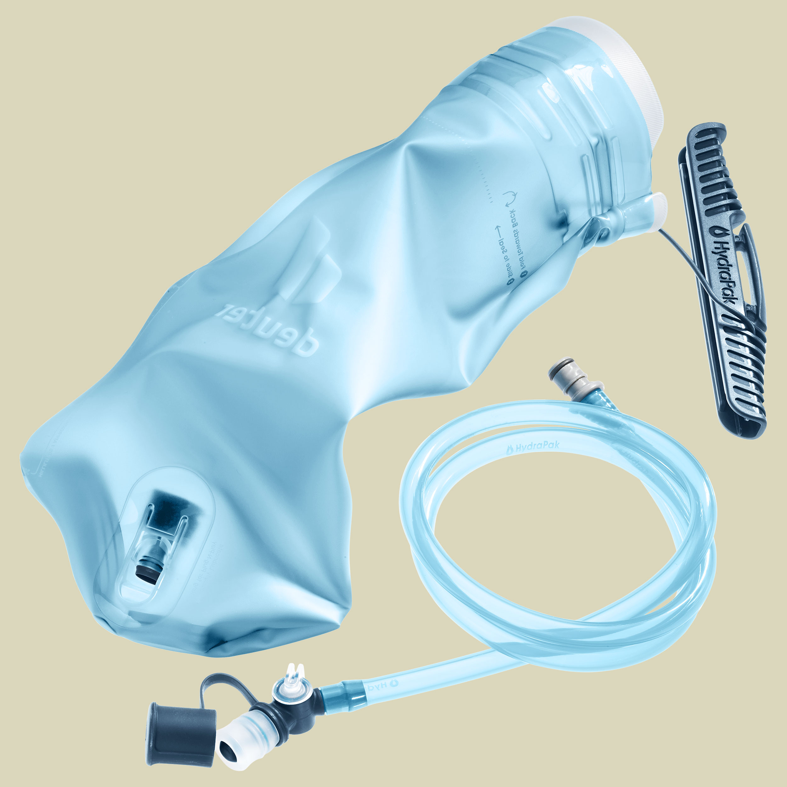 Streamer II 1,5 L blau - Farbe hydrablue