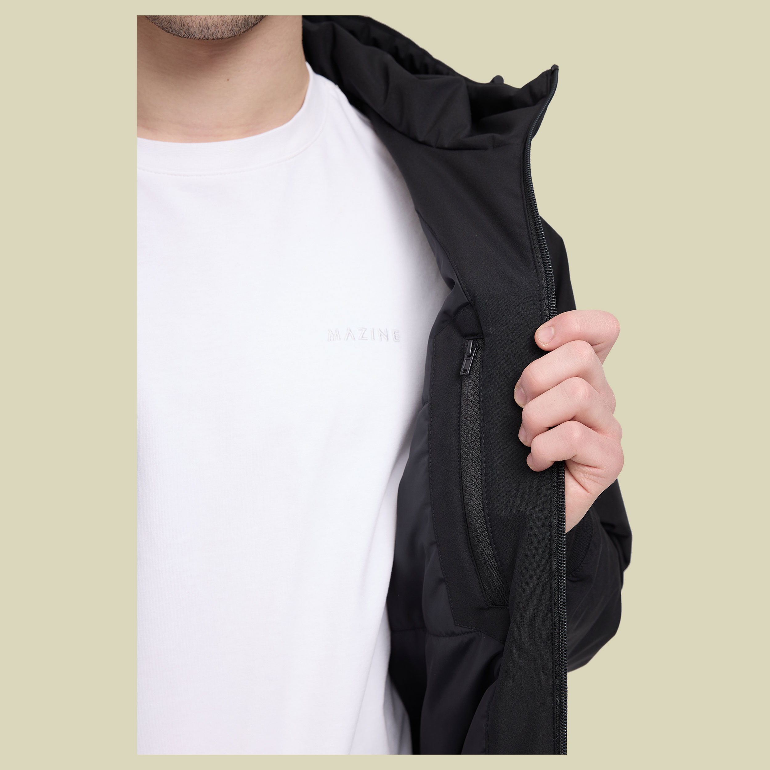 Padded Blouson Men XL schwarz - black