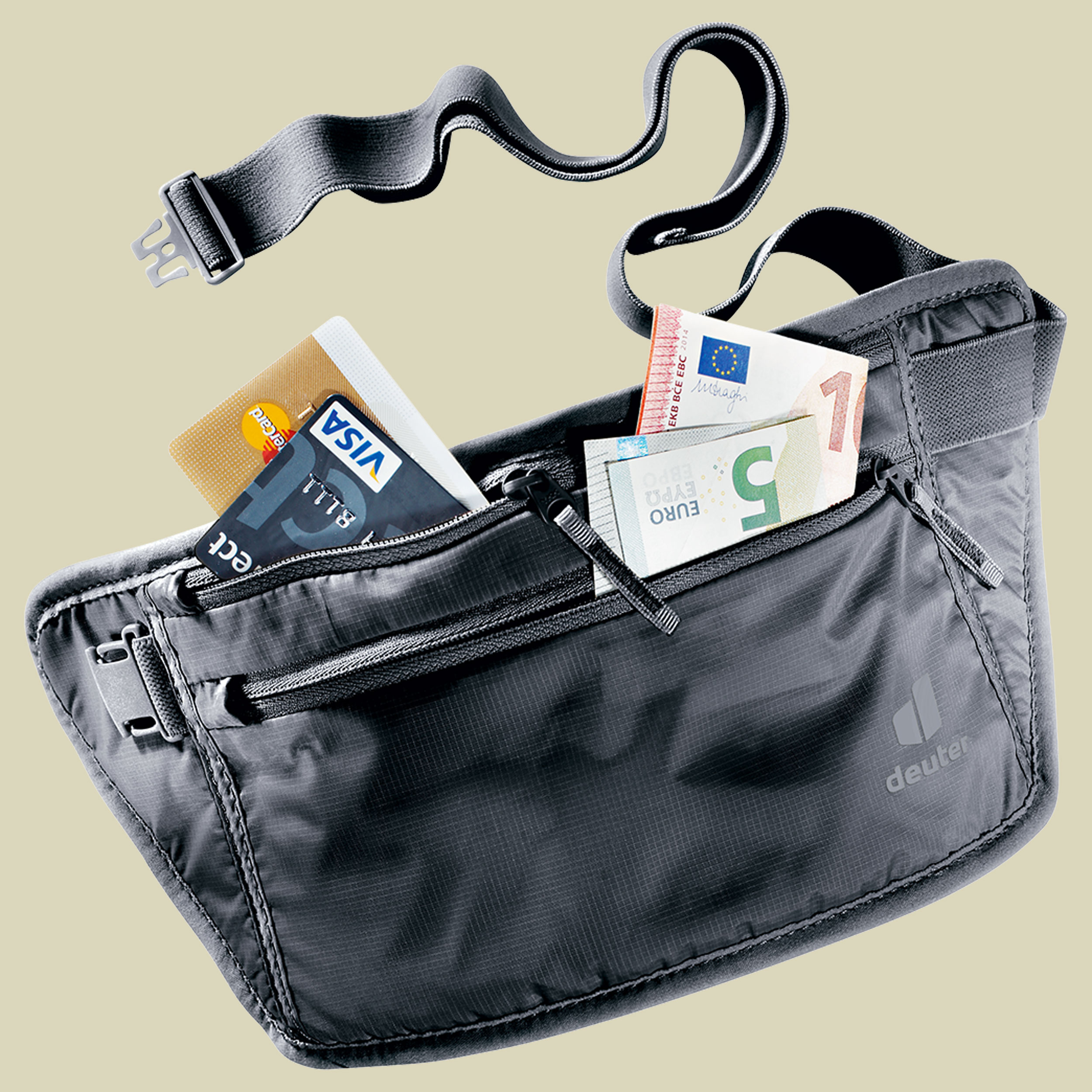 Security Money Belt II schwarz one size - Farbe black