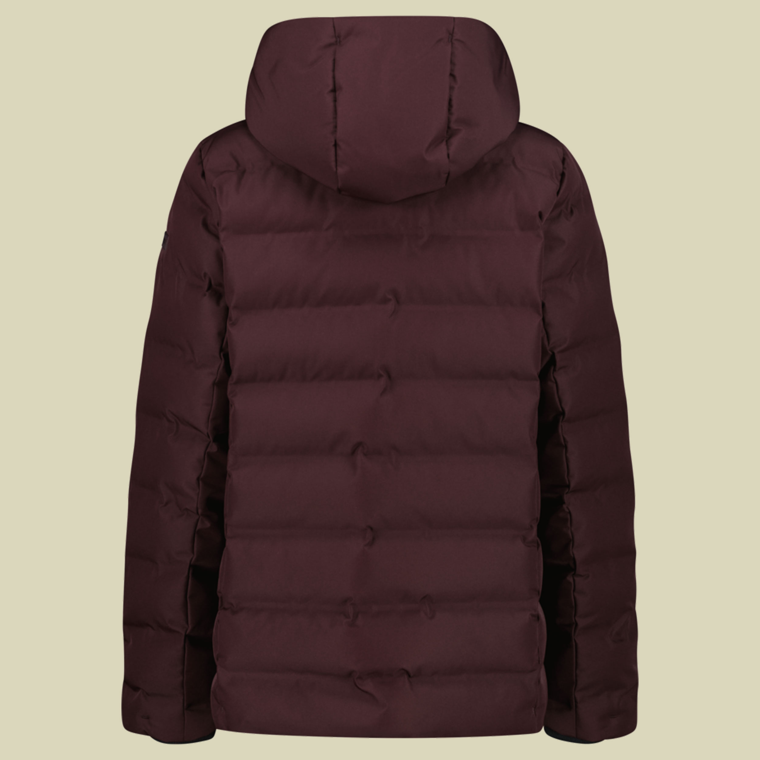 Woman Jacket Fix Hood 44 rot - black berry C595