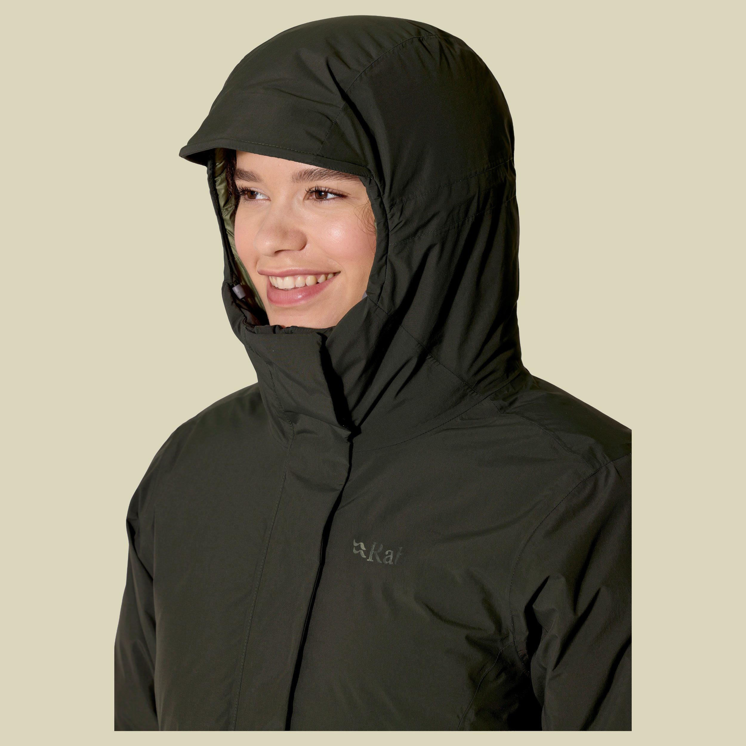 Valiance Parka Women 46 (18) grün - dark army