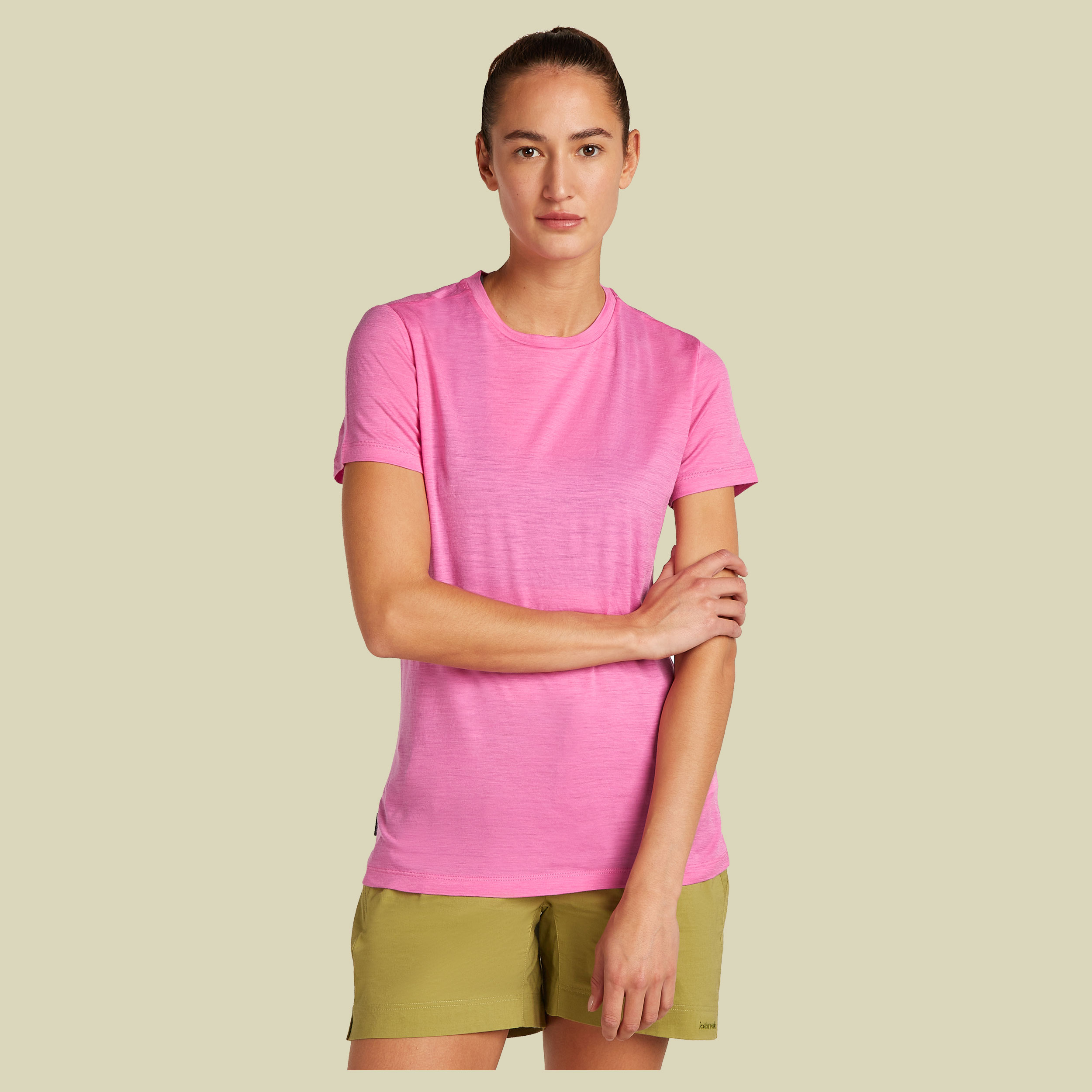 Merino 150 Tech Lite III SS Tee Women XL pink - pop