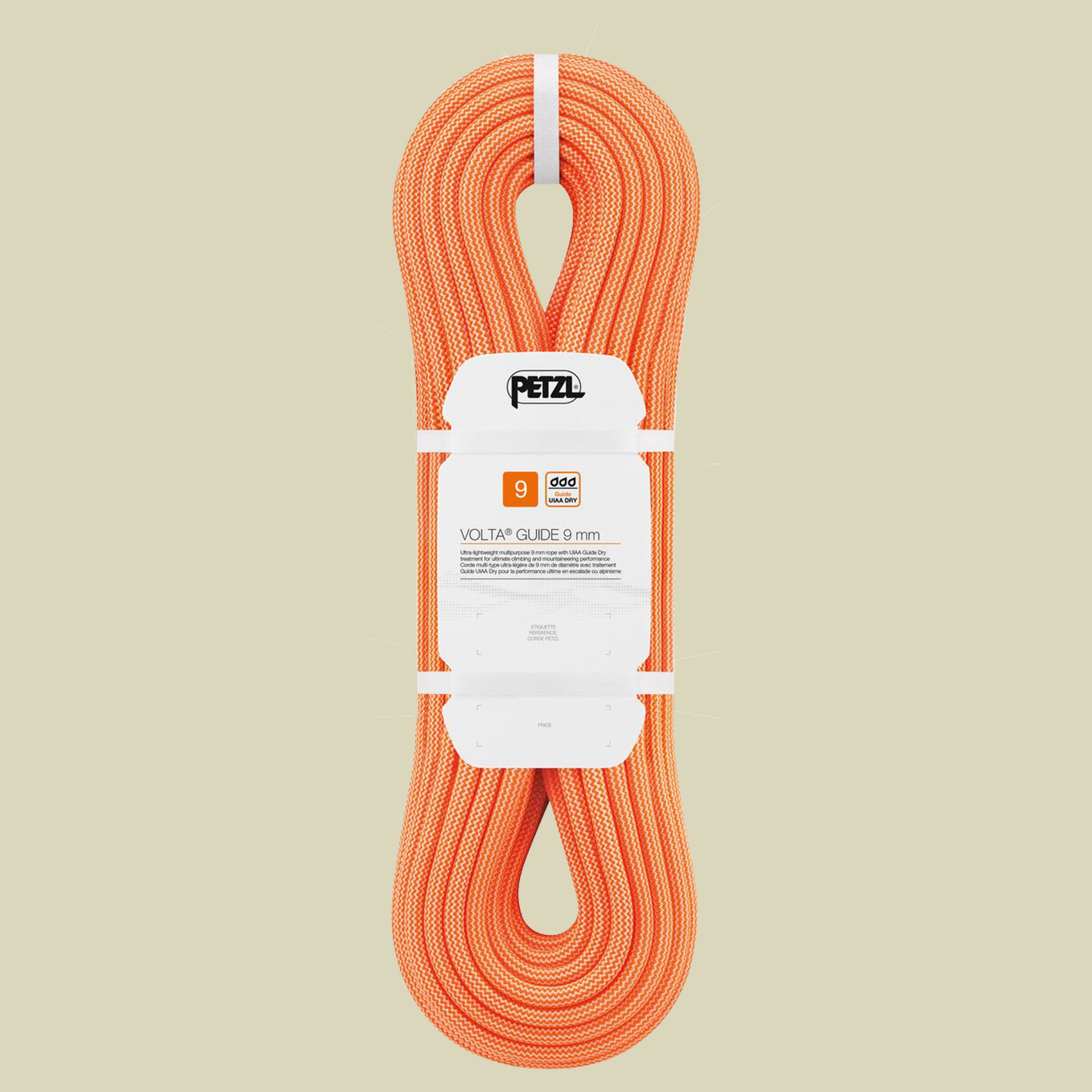 Volta Guide 9 mm 60 m orange