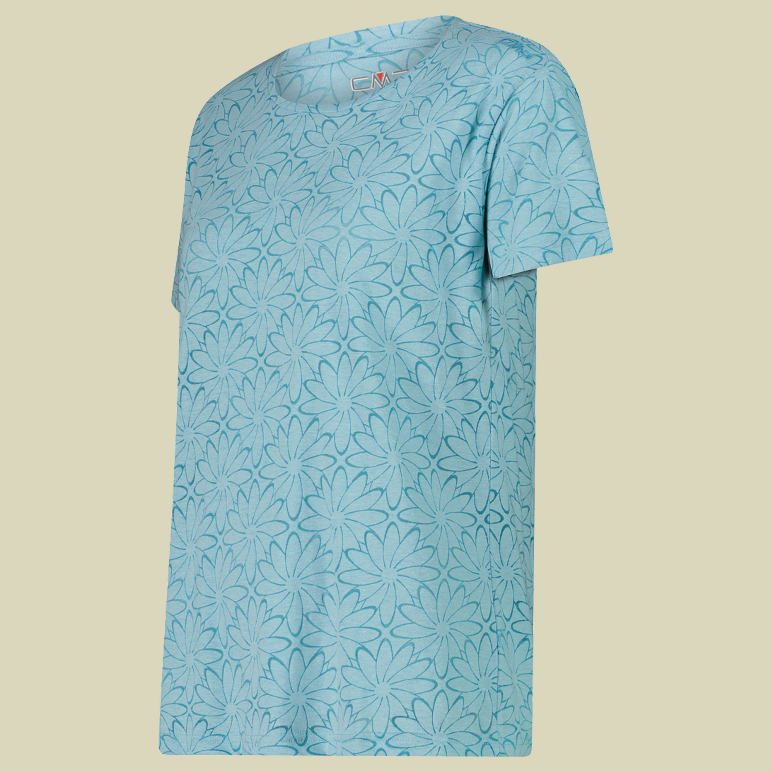 Woman T-Shirt 46 türkis - Farbe lagoon