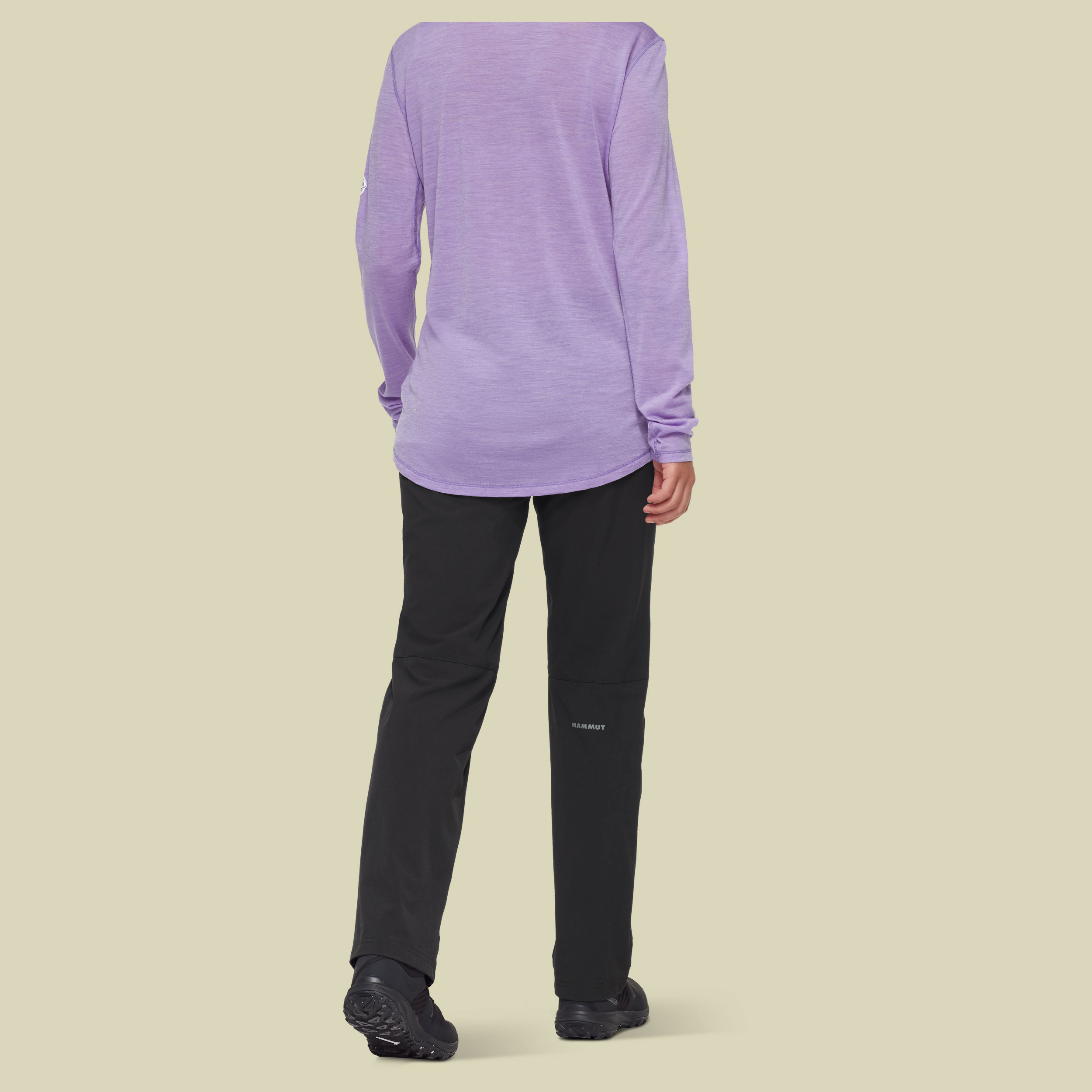Hiking V Pants Women 40 schwarz - black