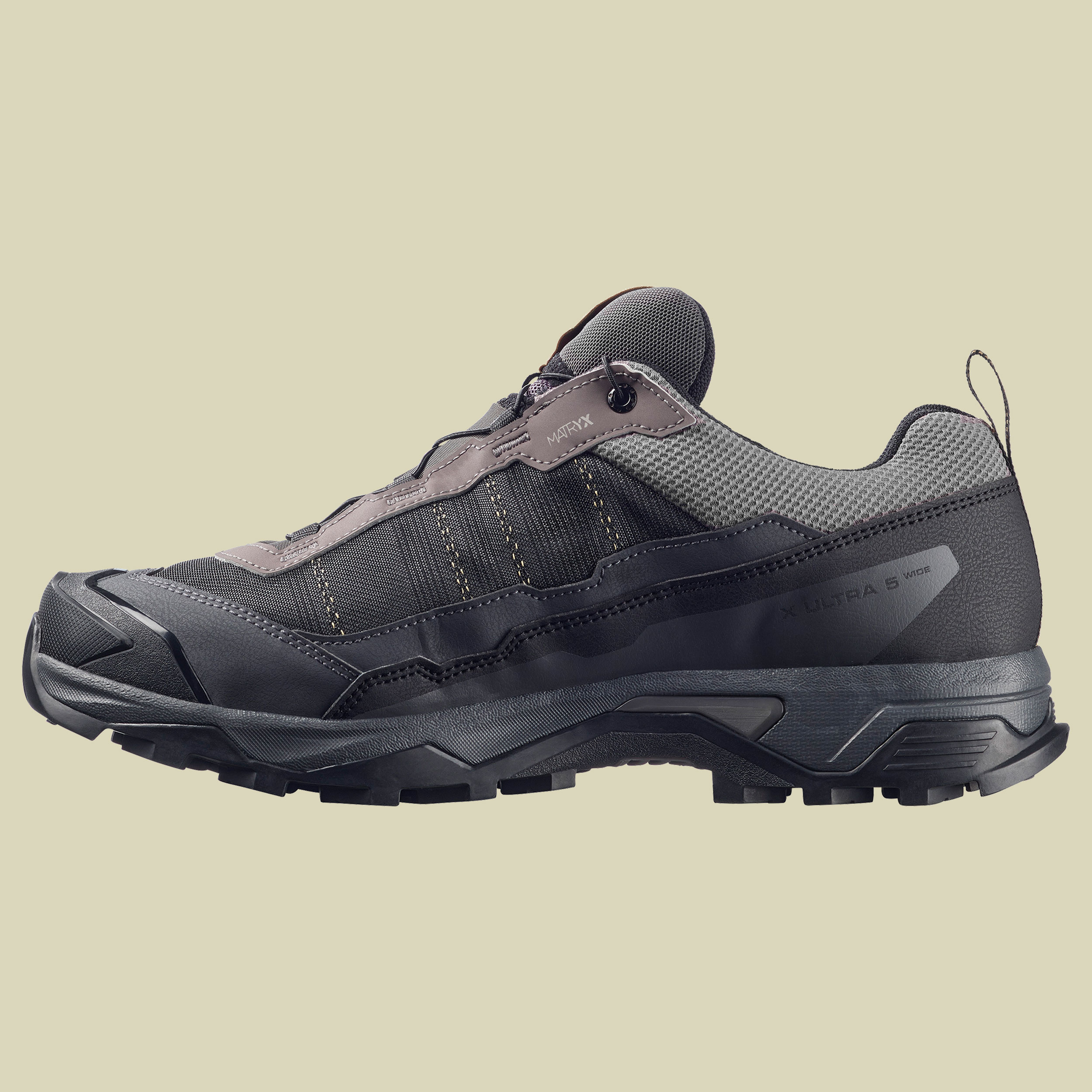 X Ultra 5 Wide GTX Men UK 8,5 grau - dark gull grey/asphalt/willow