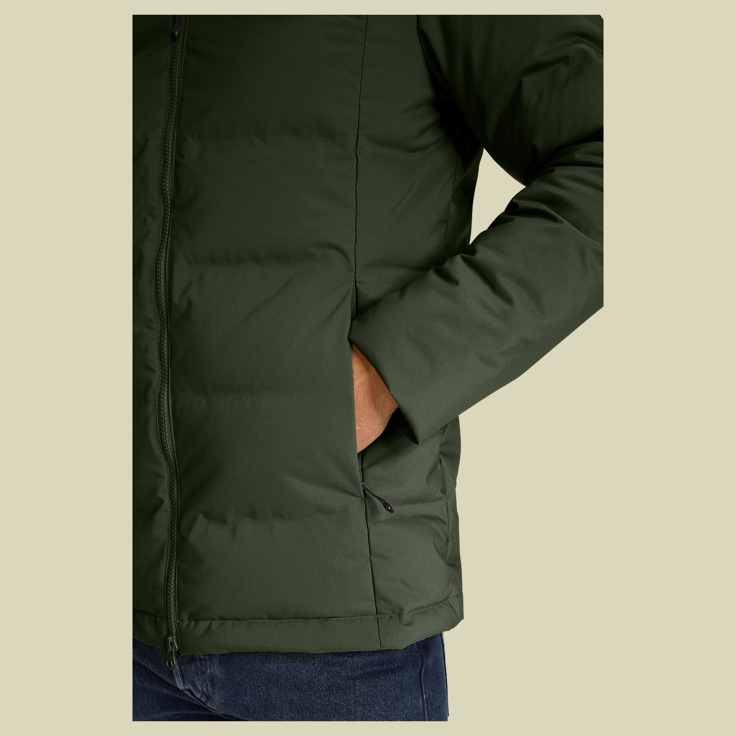 Akkarvik Bonded Down Jacket Men grün XL - kombu green
