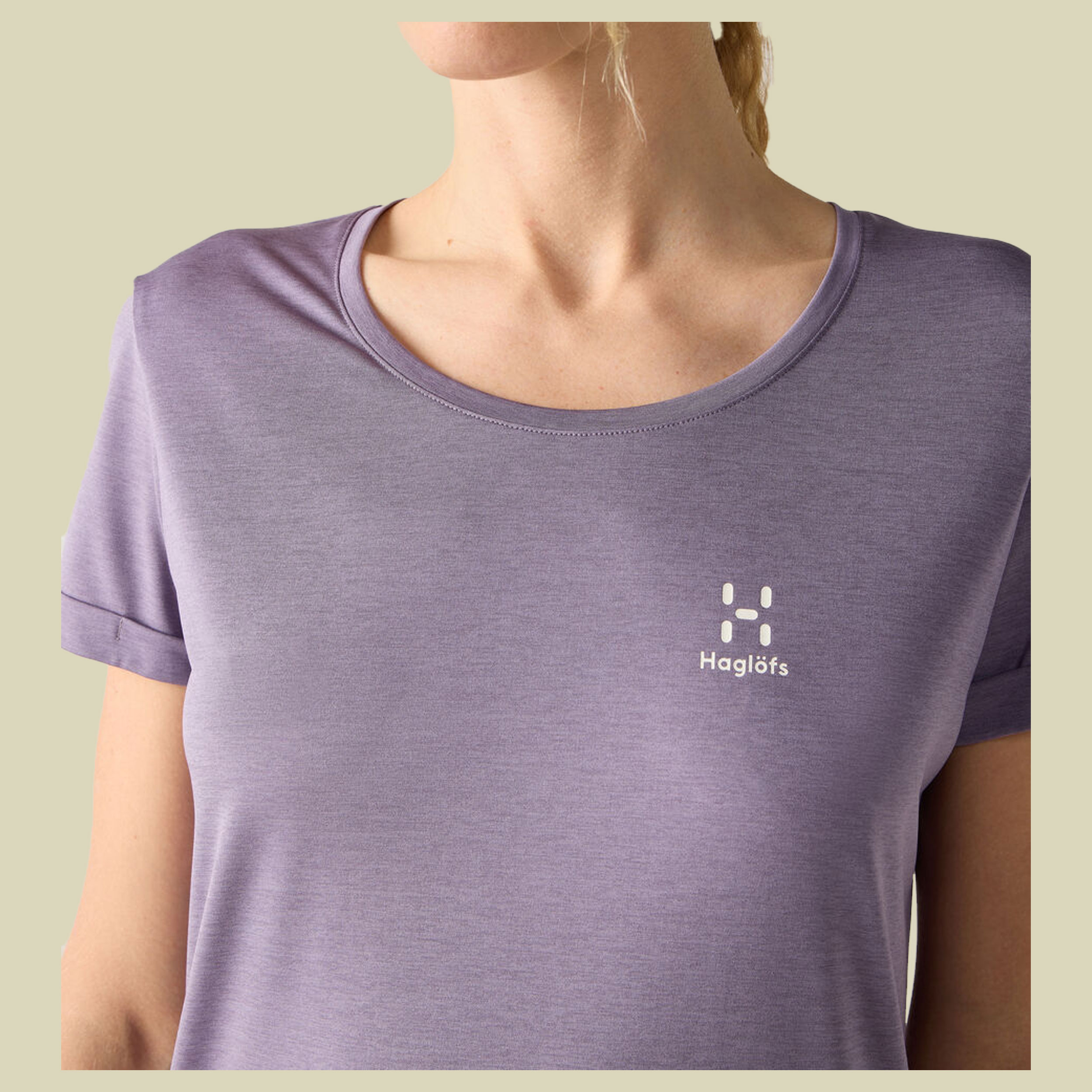 Ridge Hike Tee Women lila XL - purple fog
