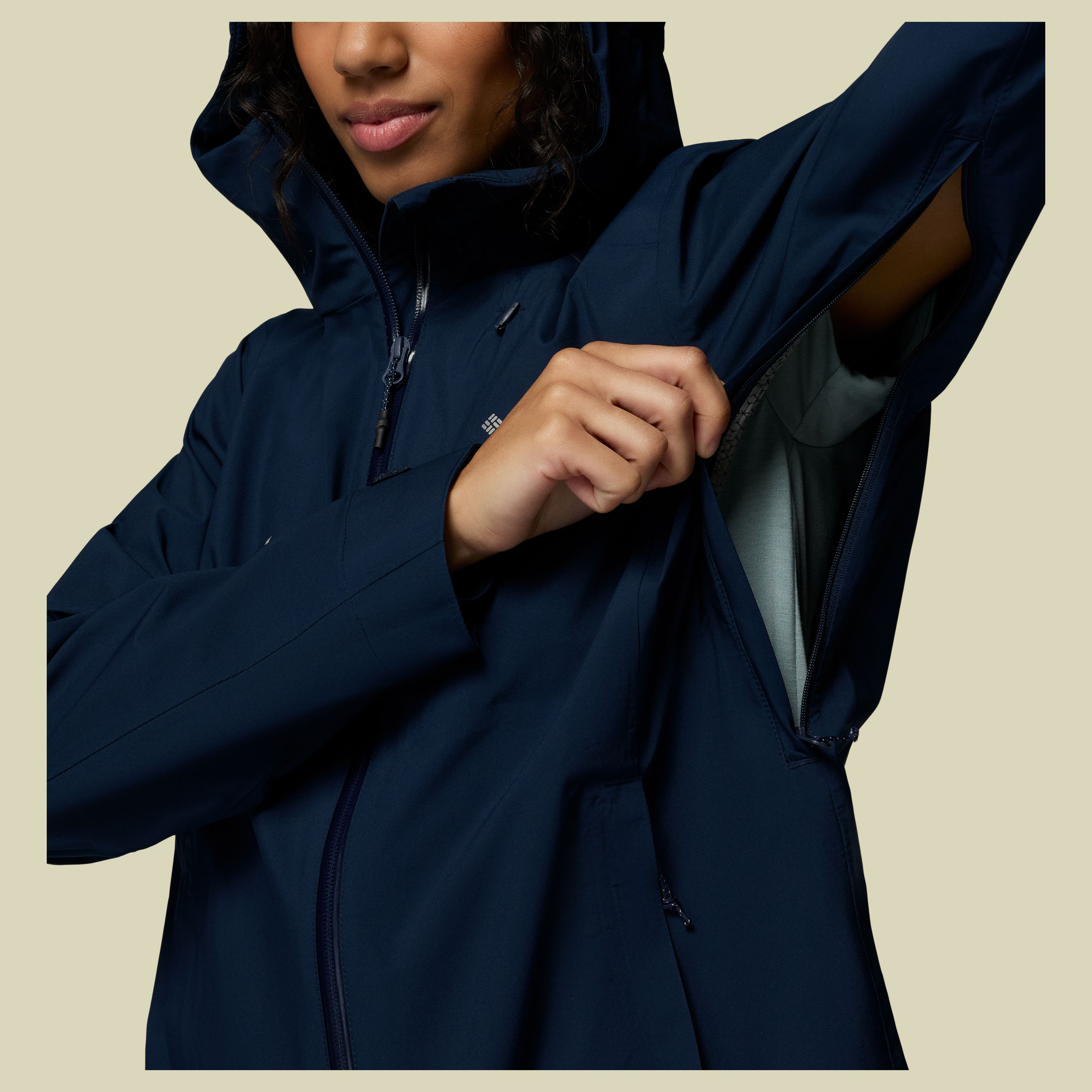 Trailborne 2.5L Shell Women XL blau - collegiate navy