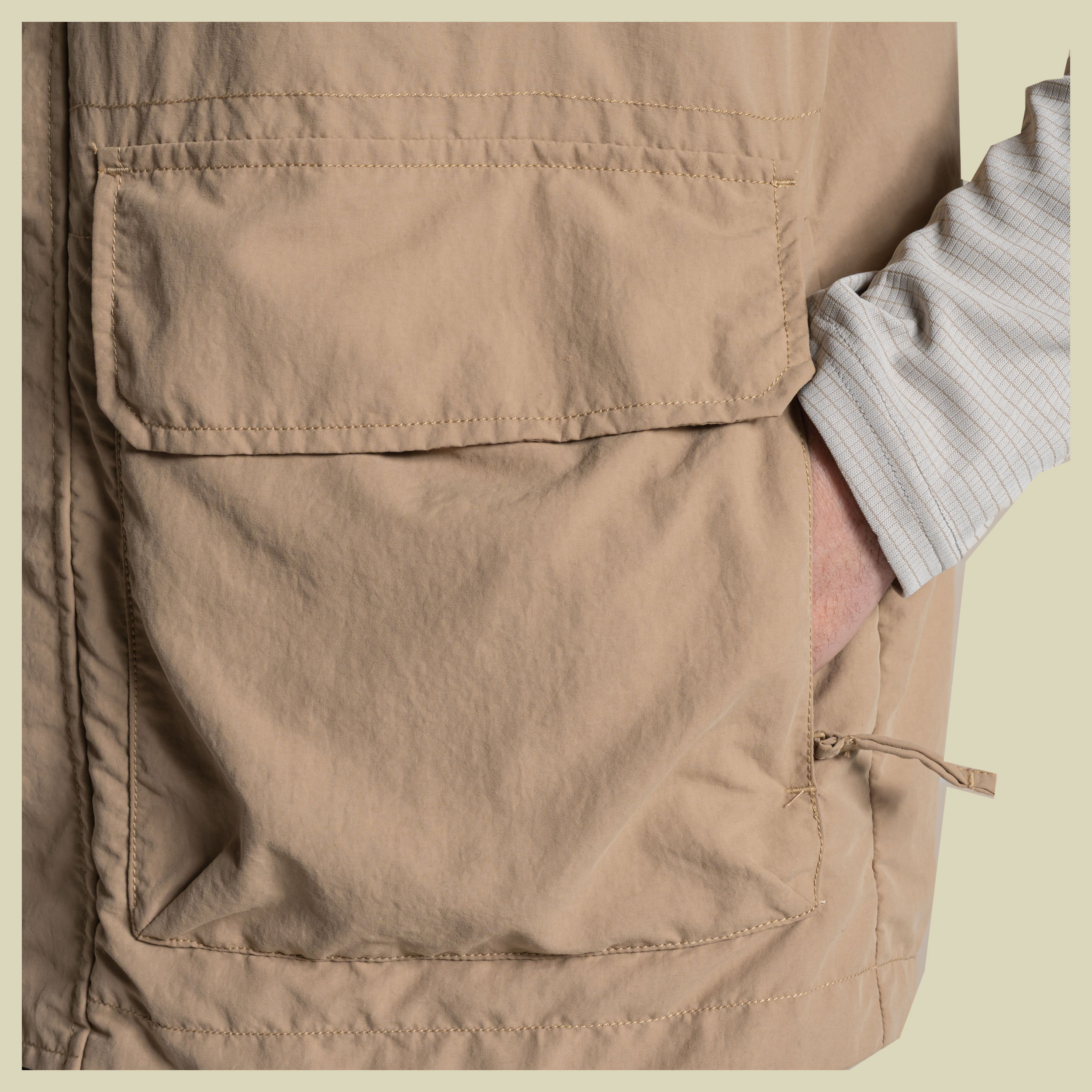 NosiLife Adventure Gilet V Men XXL braun - earthenware
