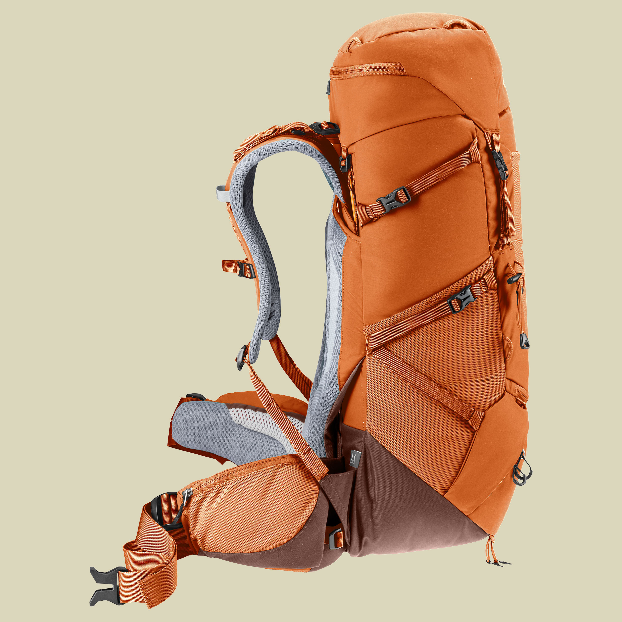 Aircontact Core 35+10 SL braun 35 L + 10 L - Farbe chestnut-umbrau