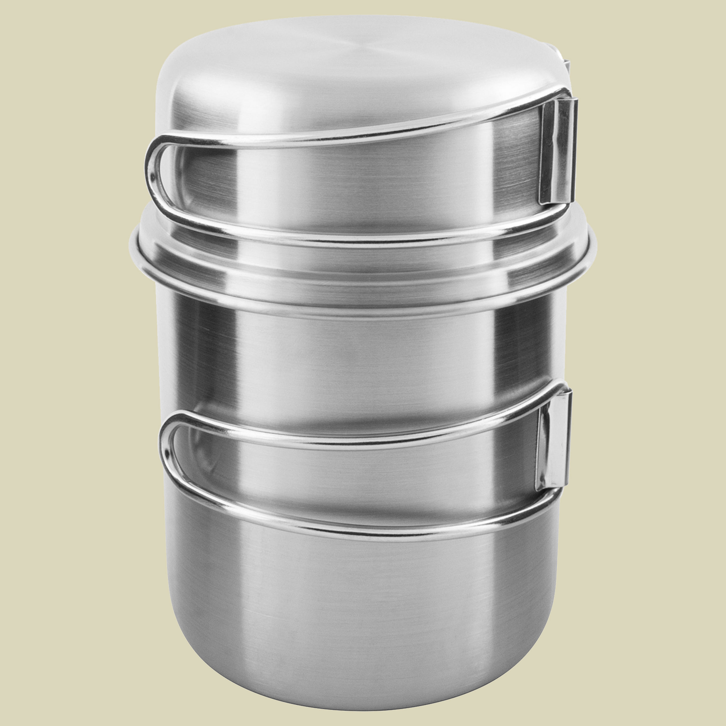 Handle Mug 600 Set Bechervolumen 600 ml Farbe edelstahl