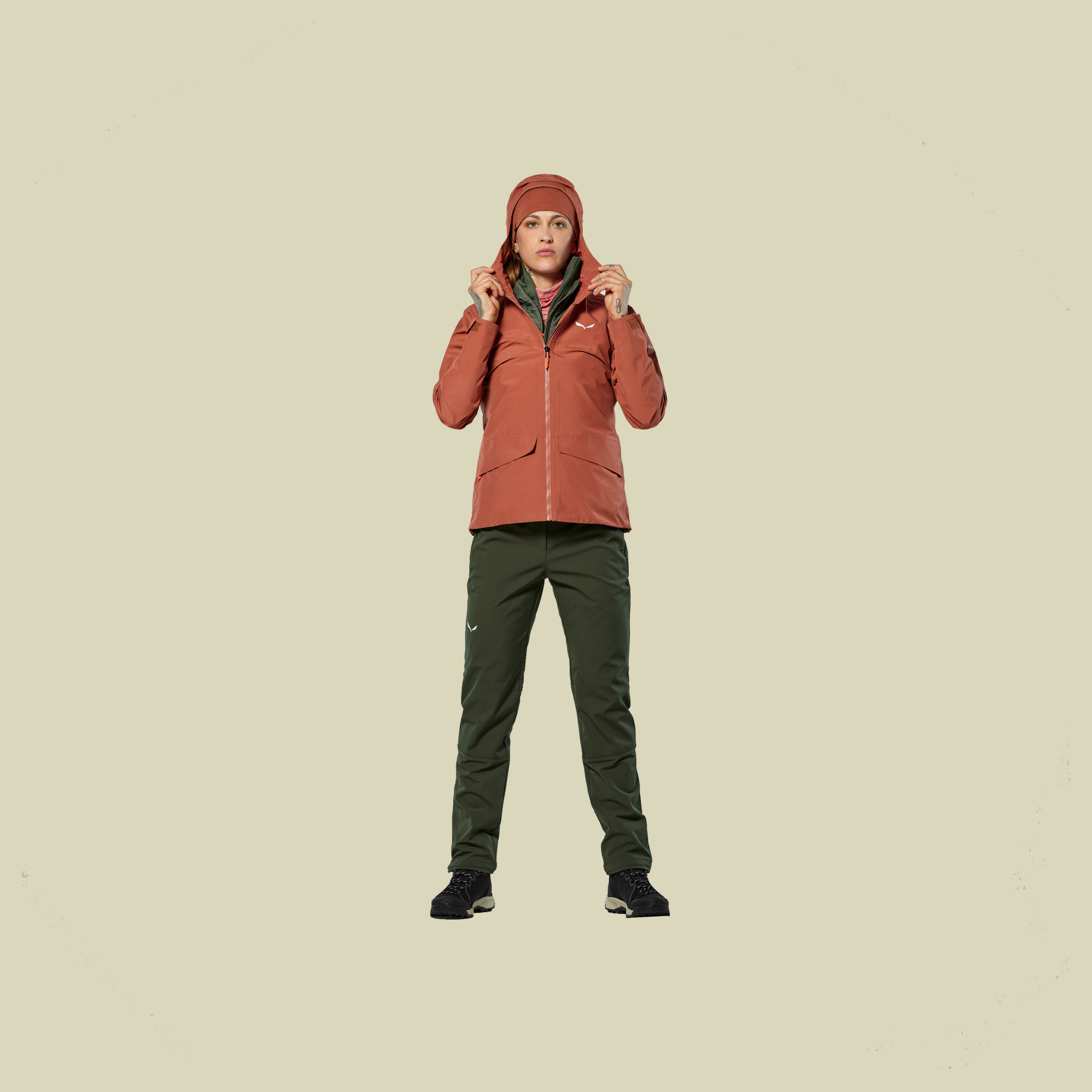 Puez GTX 2L EPE Jacket Women 42 rot - etruscan red