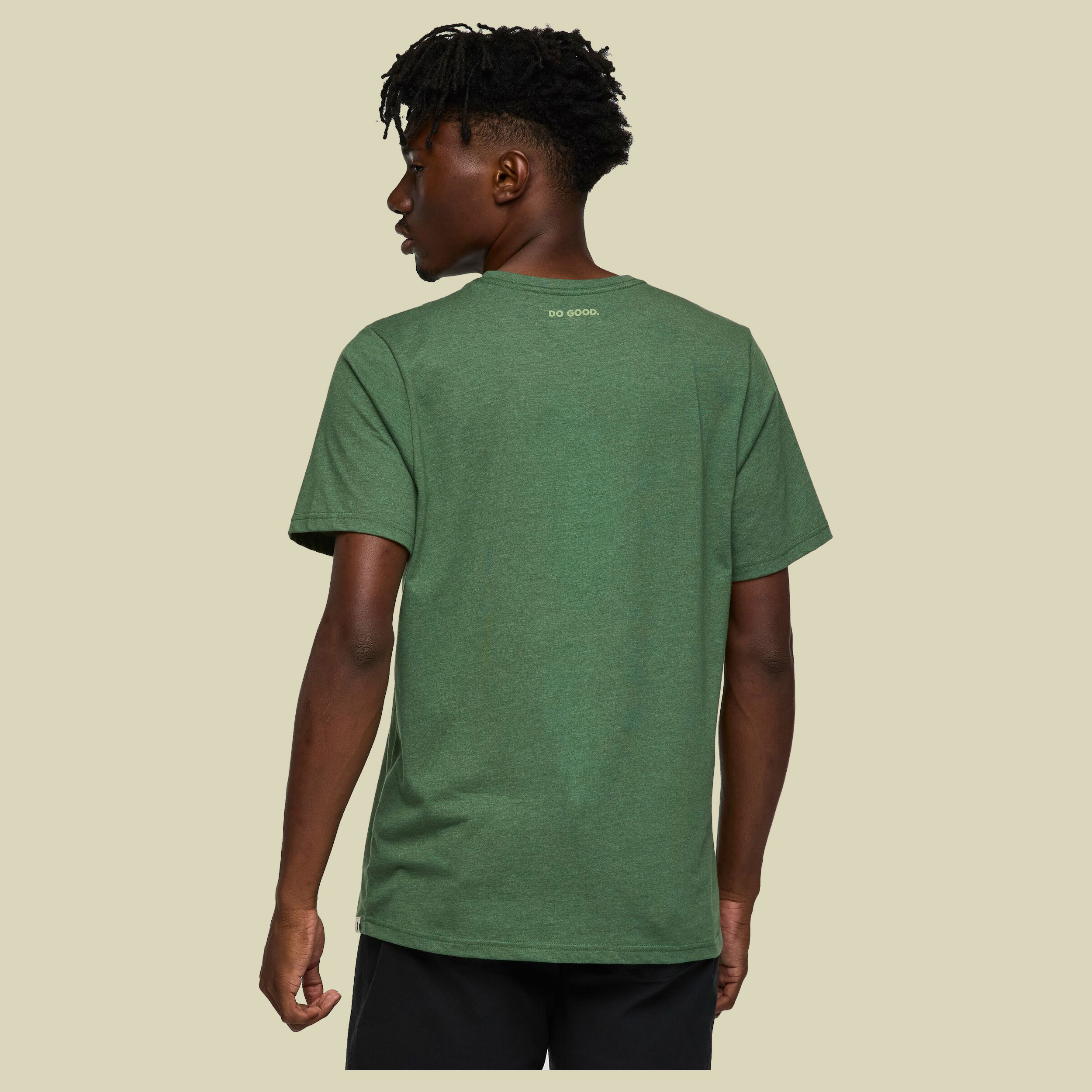 Cotopaxi Llama T-Shirt Men L grün - Farbe vine