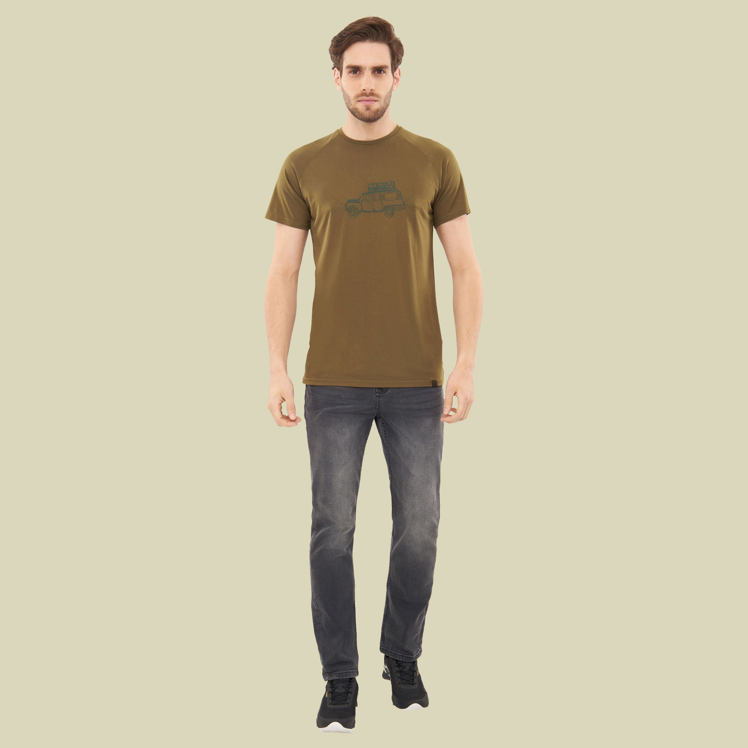 T-Shirt Likelo Bamboo Men XXL grün - olive