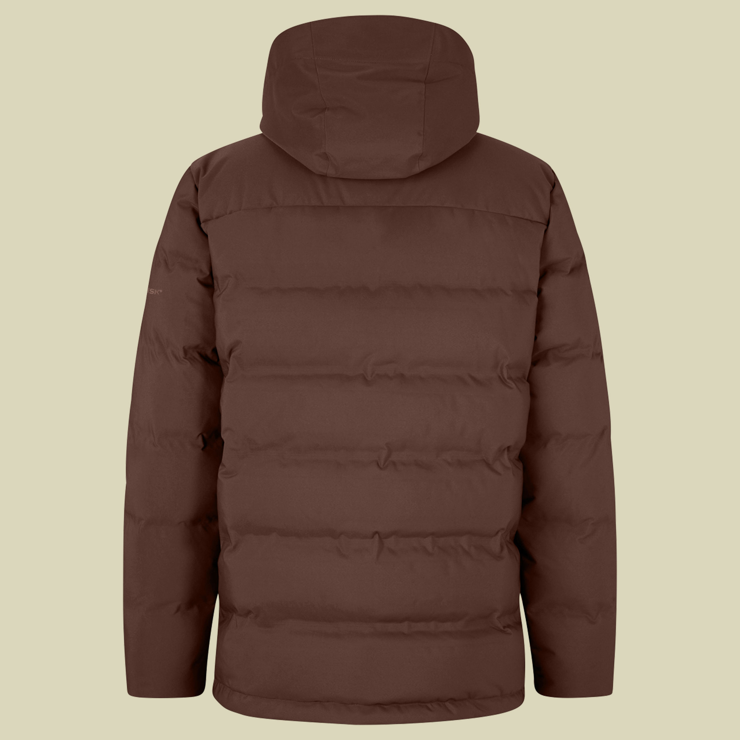 Akkarvik Bonded Down Jacket Men braun1 XL - rocky road