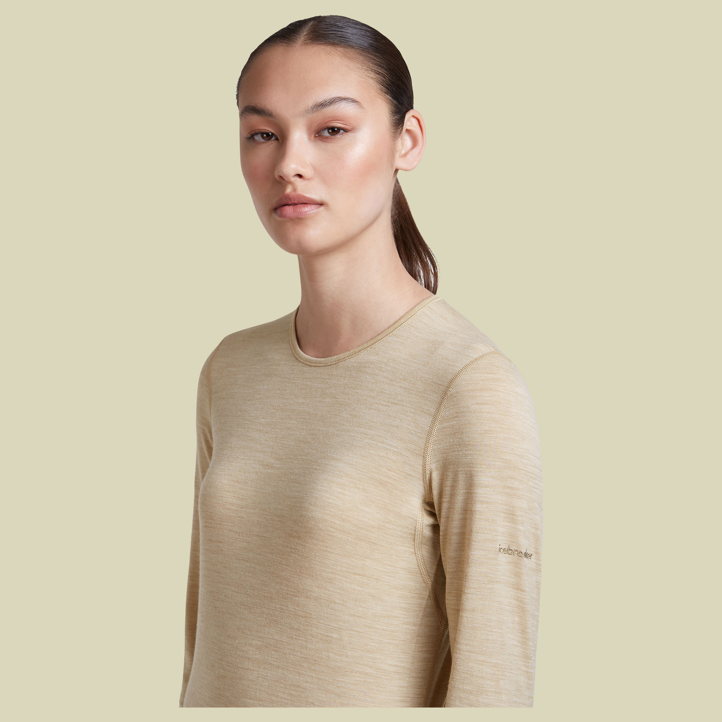 Oasis LS Crewe 200 Women beige XL - bay heather