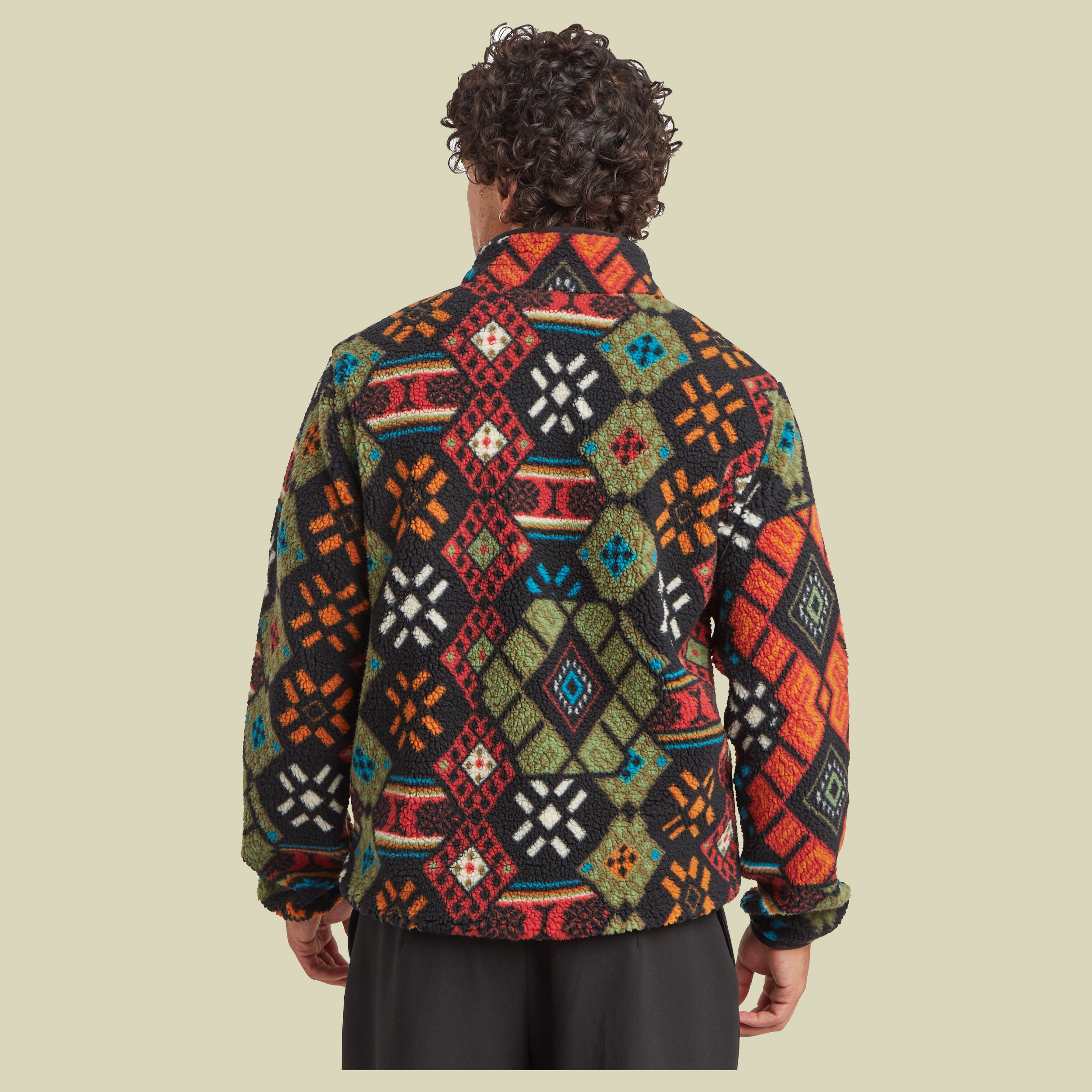 Tarcho Printed Full Zip Jacket Men XL mehrfarbig - black bhutan