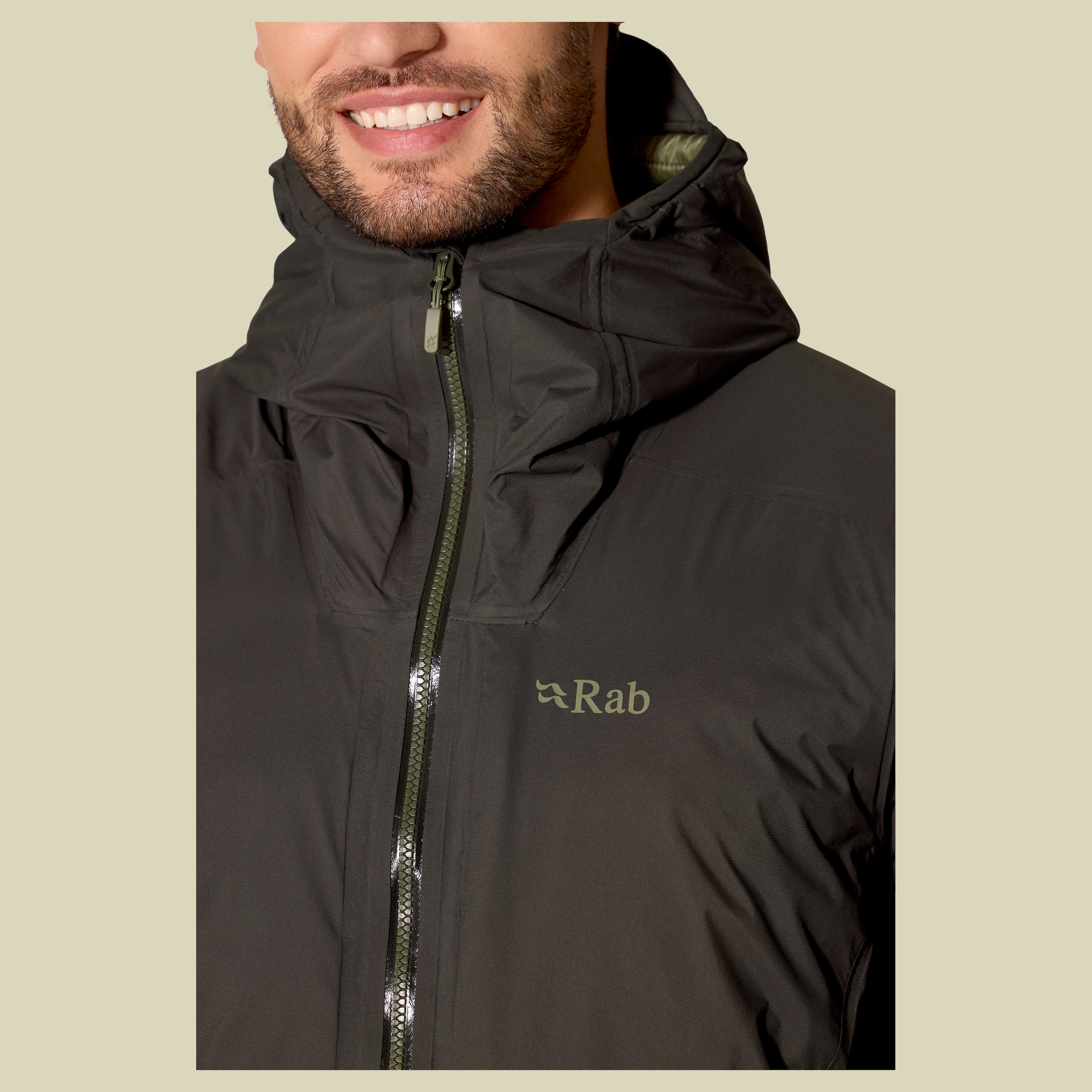 Microlight Shield Jacket Men XXL grau - dark army