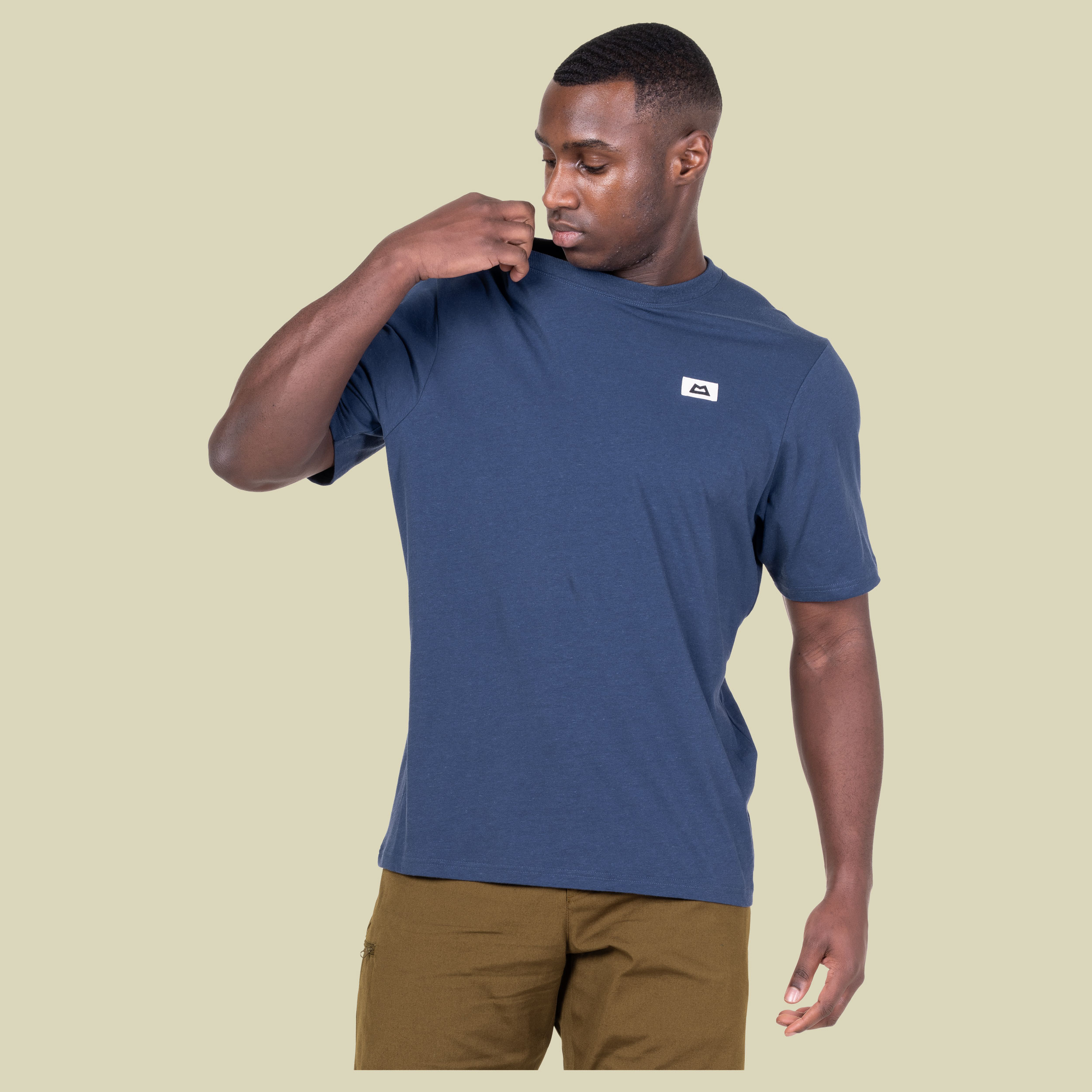 Burren Tee Men XL blau - dusk