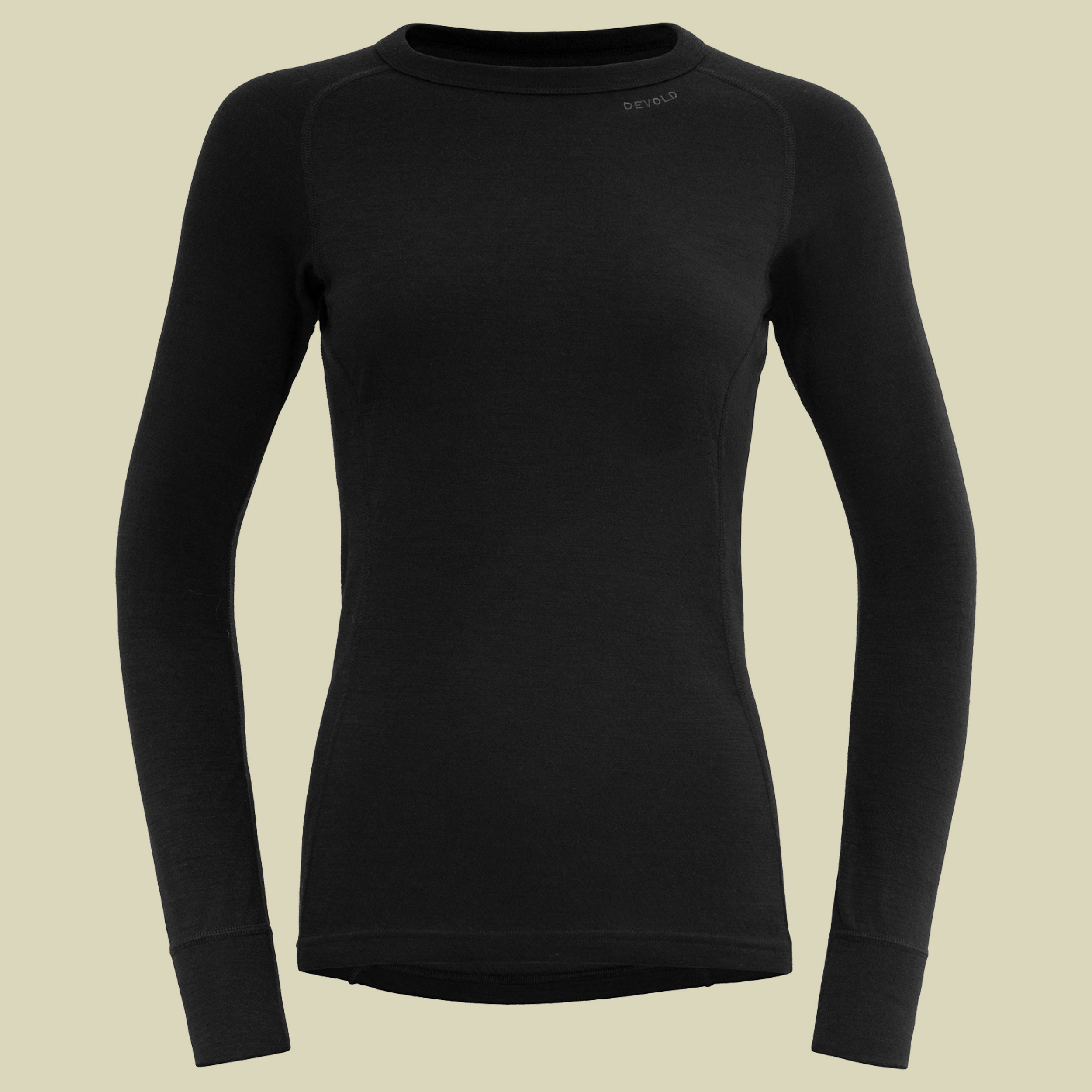 Duo Active Merino 205 Shirt Woman schwarz L - black