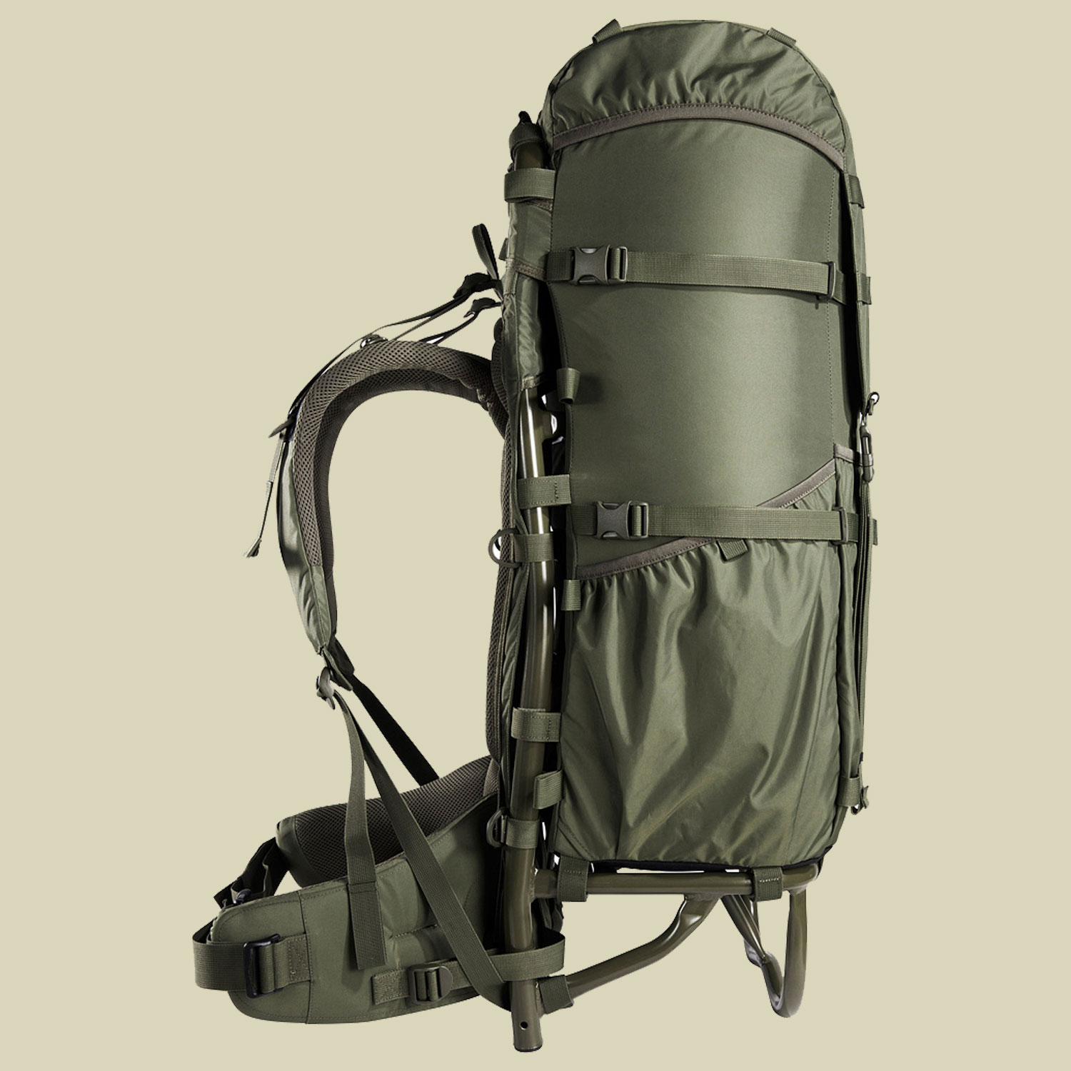 Packsack 2 für Lastenkraxe Volumen 80 L Farbe olive
