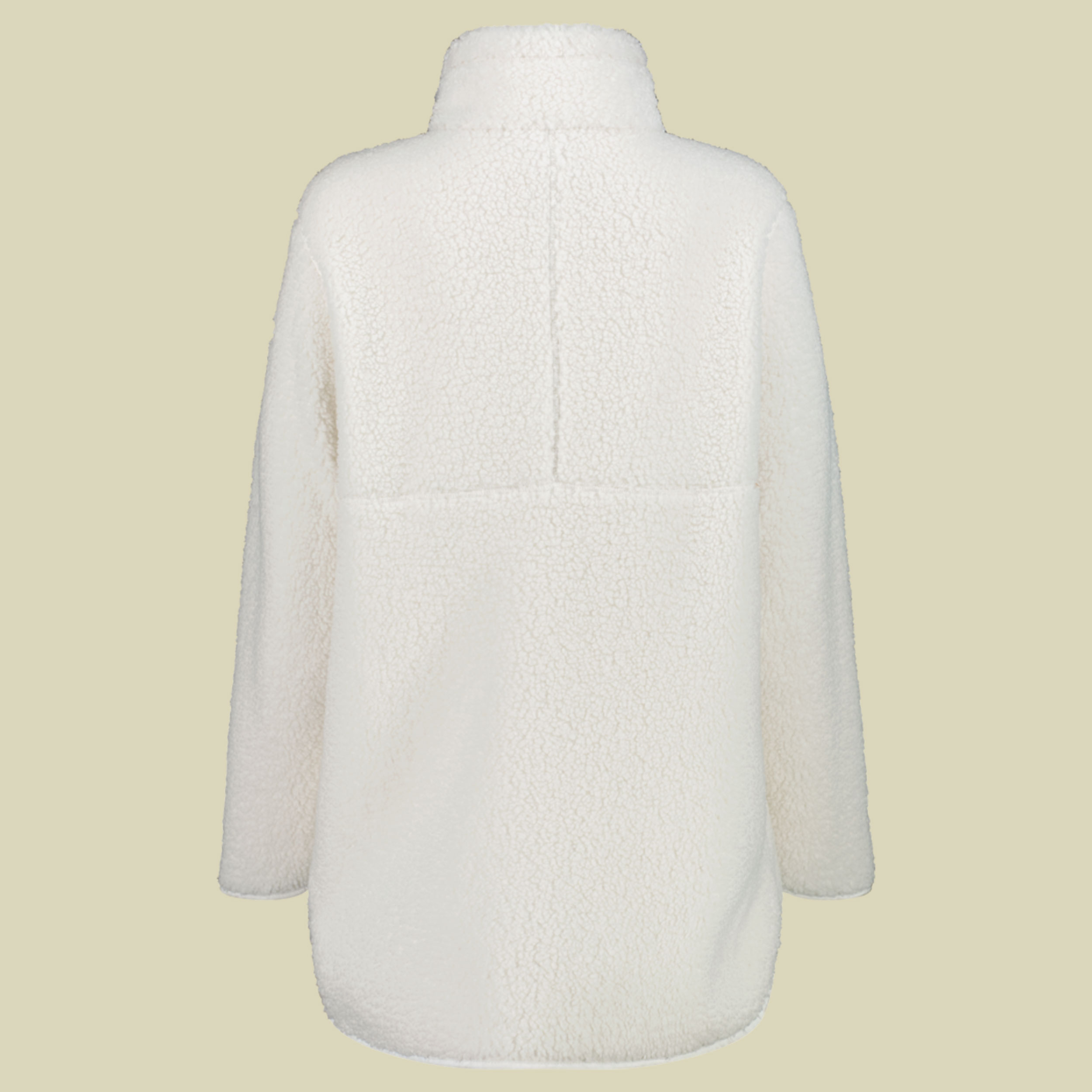 Long Jacket Teddy Fleece Women 36P2906 36 weiß - plaster