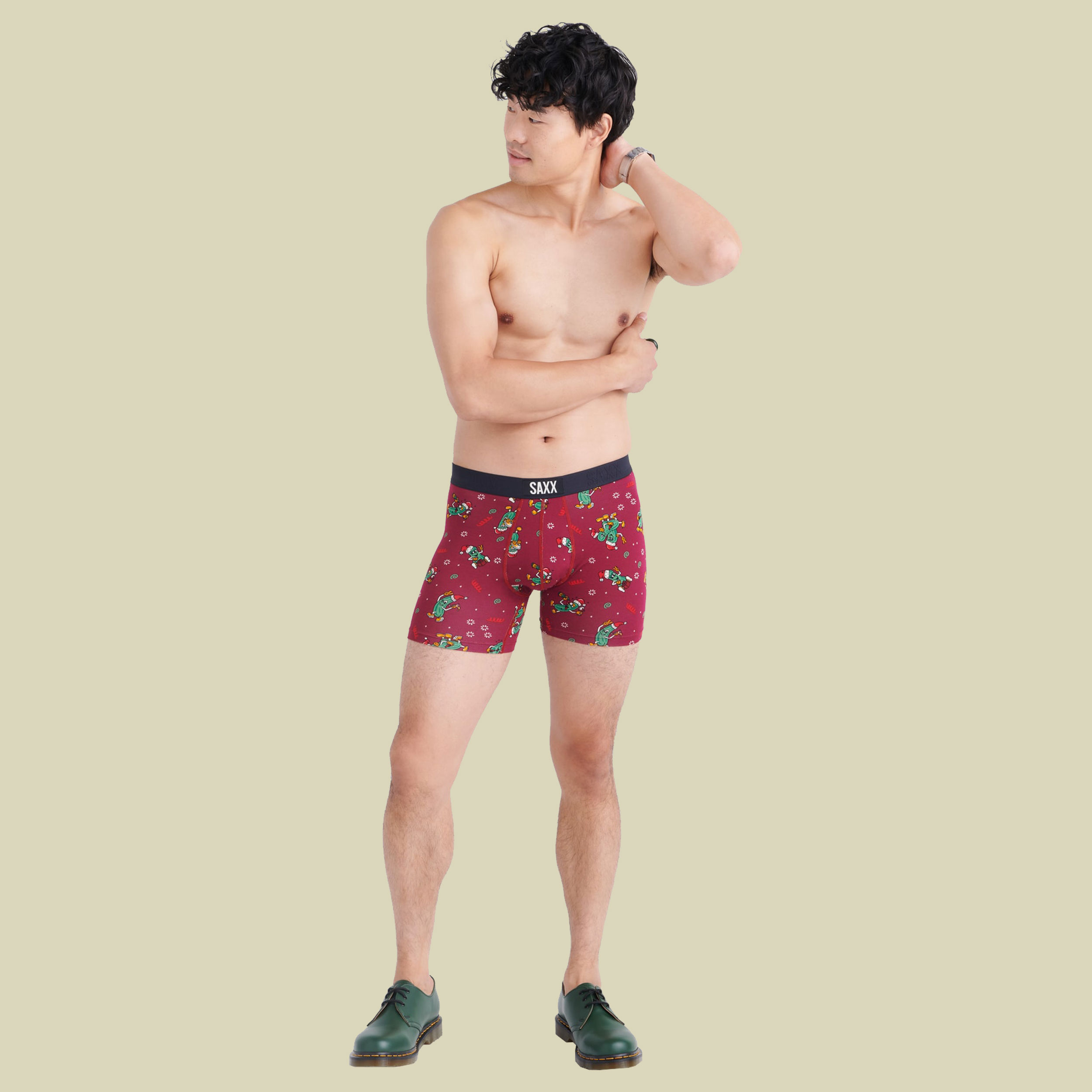Vibe Super Soft Boxer Brief Größe S Farbe pickled-merlot