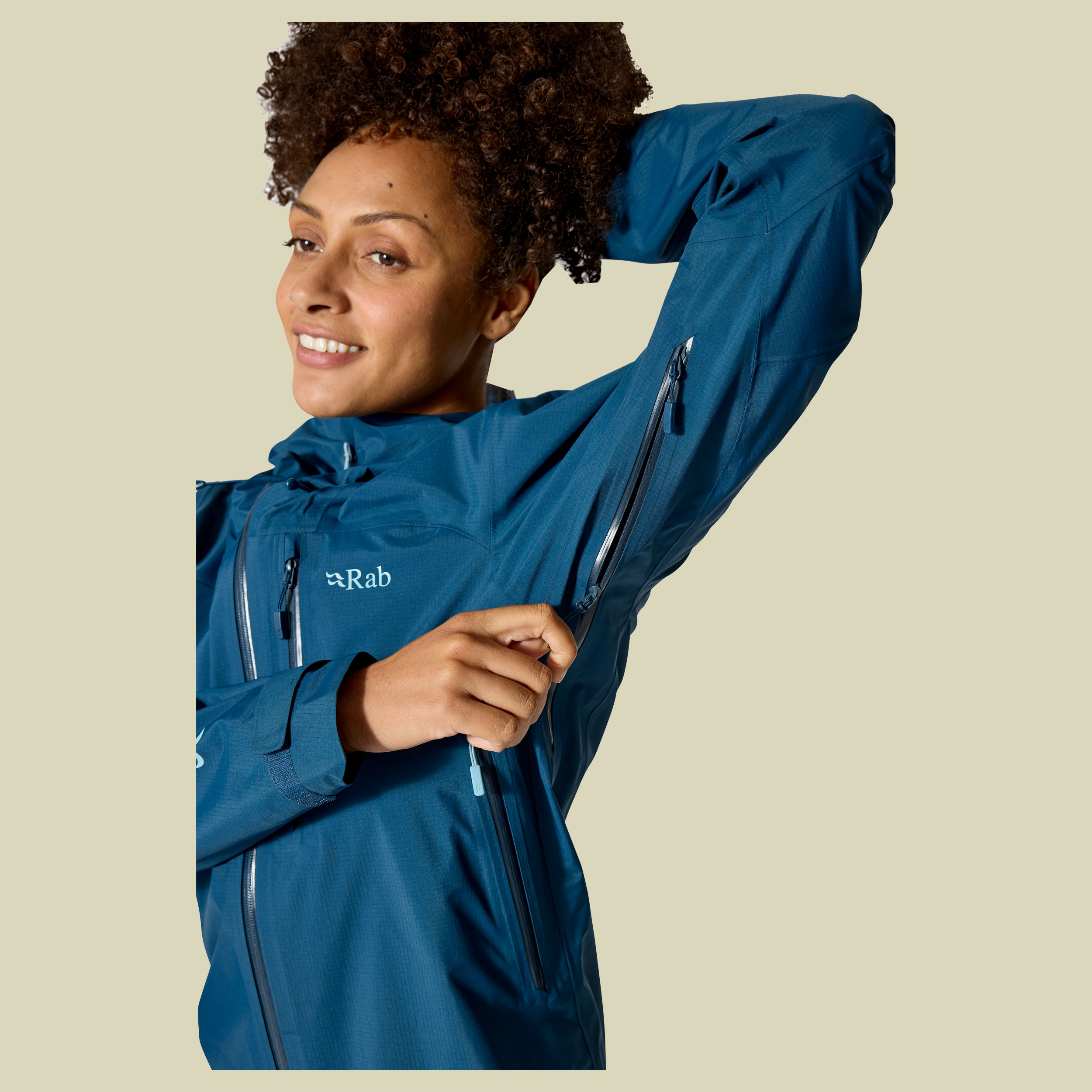 Firewall Mountain Jacket Women 16 (44) blau - tempest blue