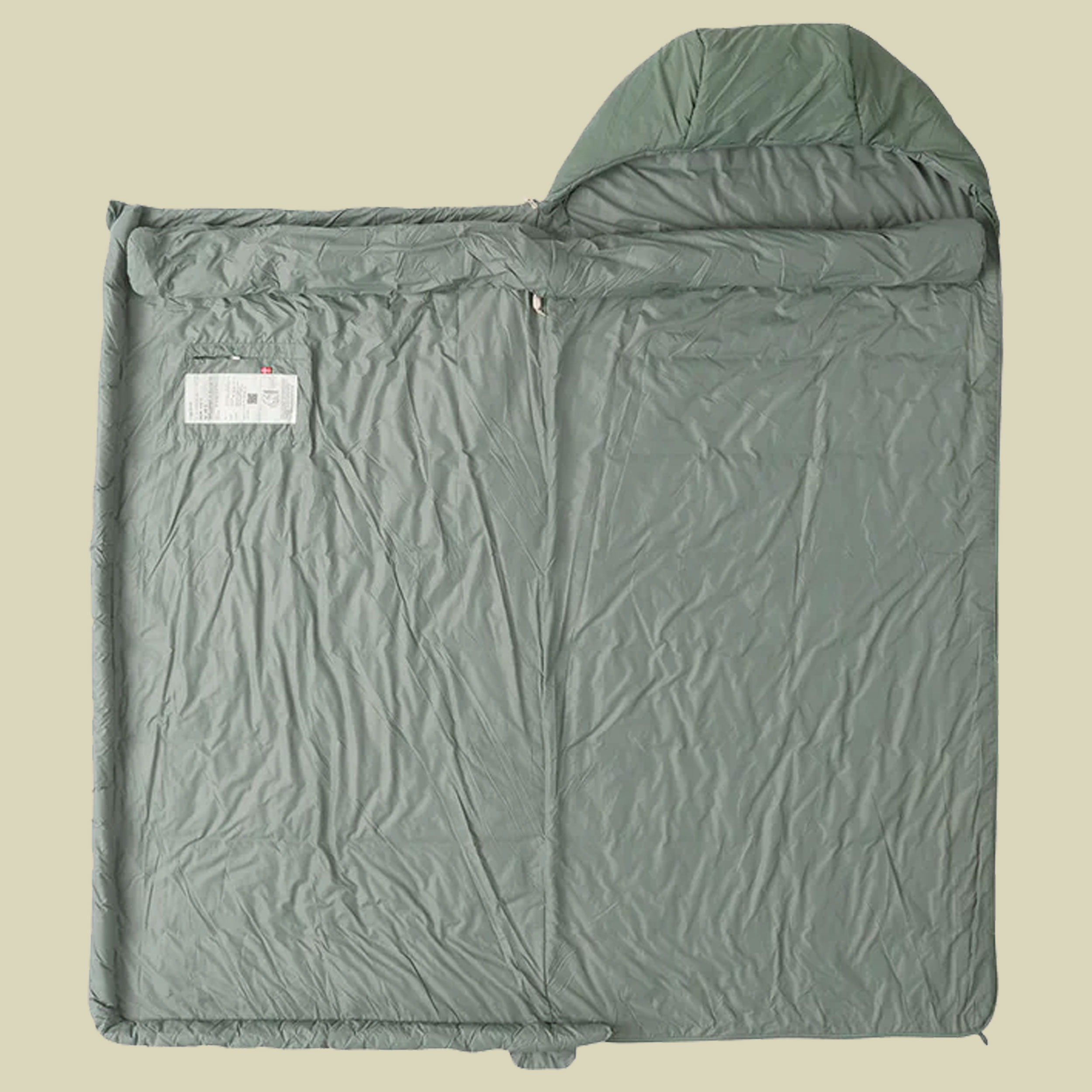 Frigg Junior Blanket Sleeping Bag Farbe agave green links 160 cm