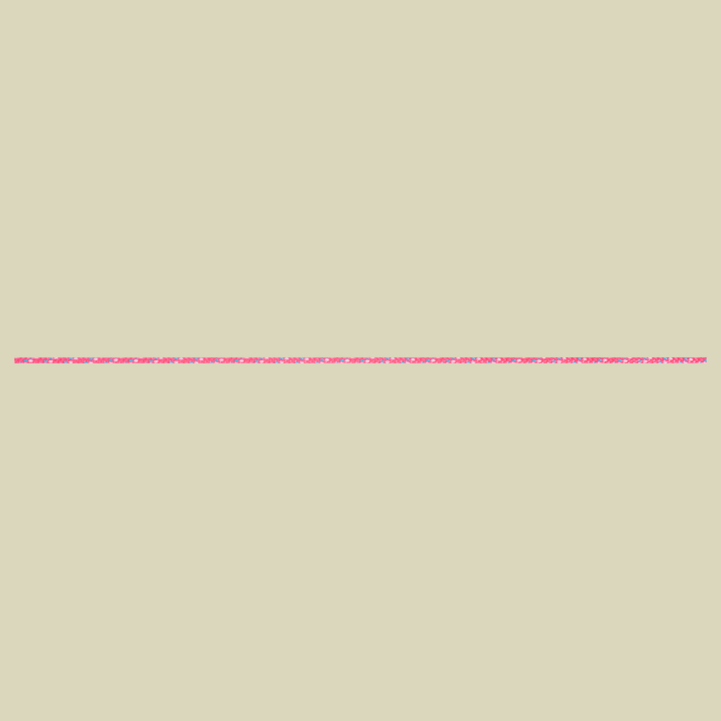 Cordelette 2mm red Meterware