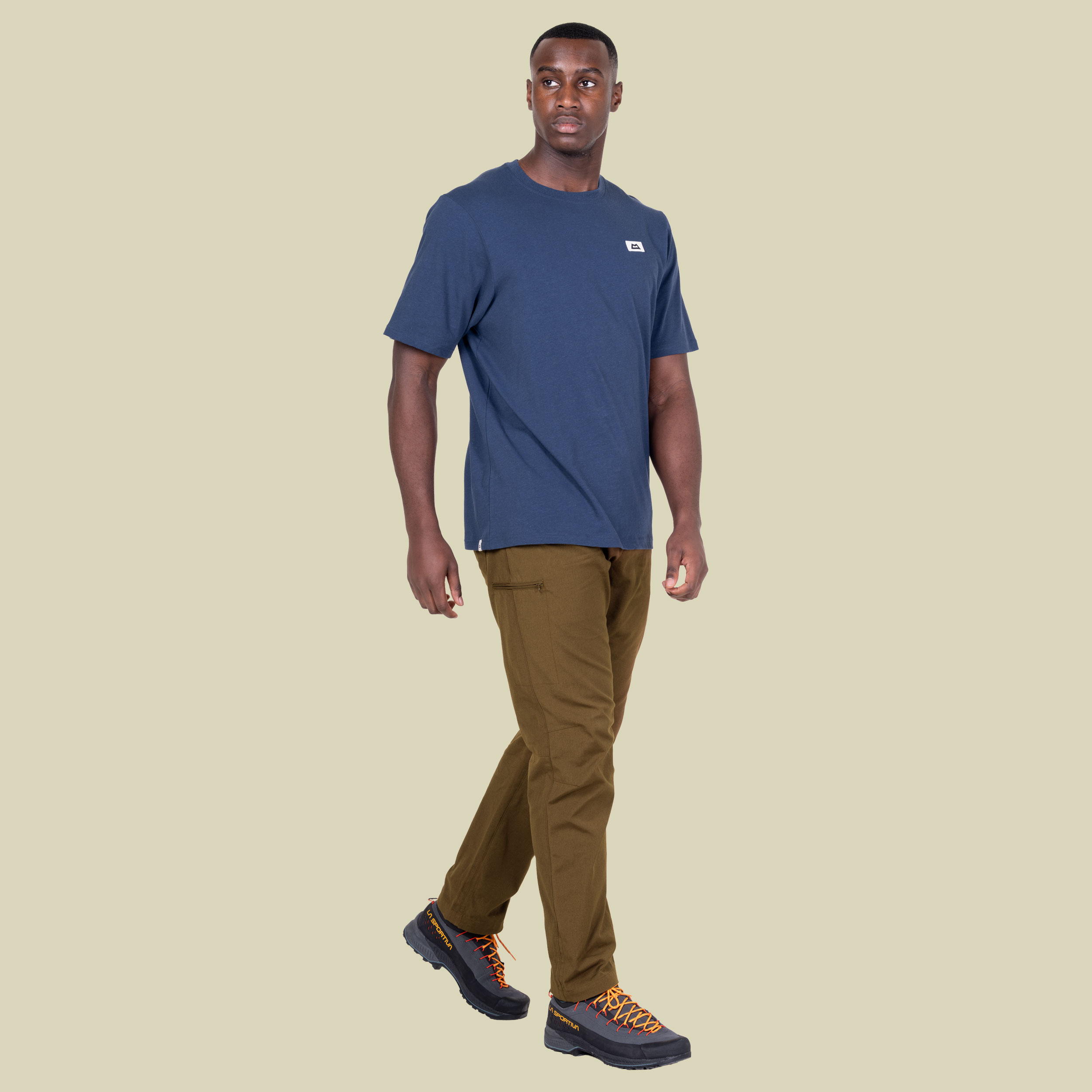 Burren Tee Men XL blau - dusk