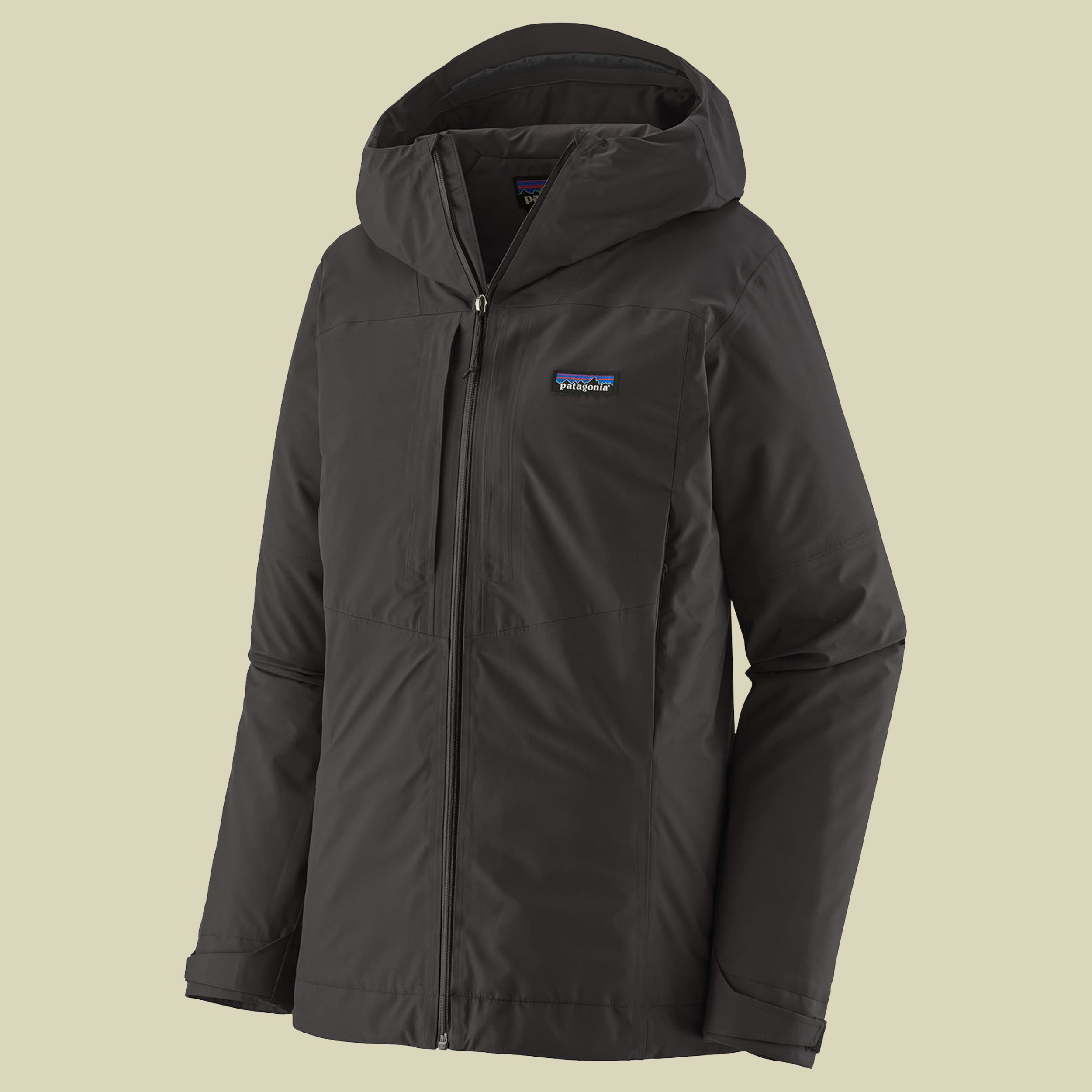 Insulated Boulder Fork Rain Jacket Women L schwarz