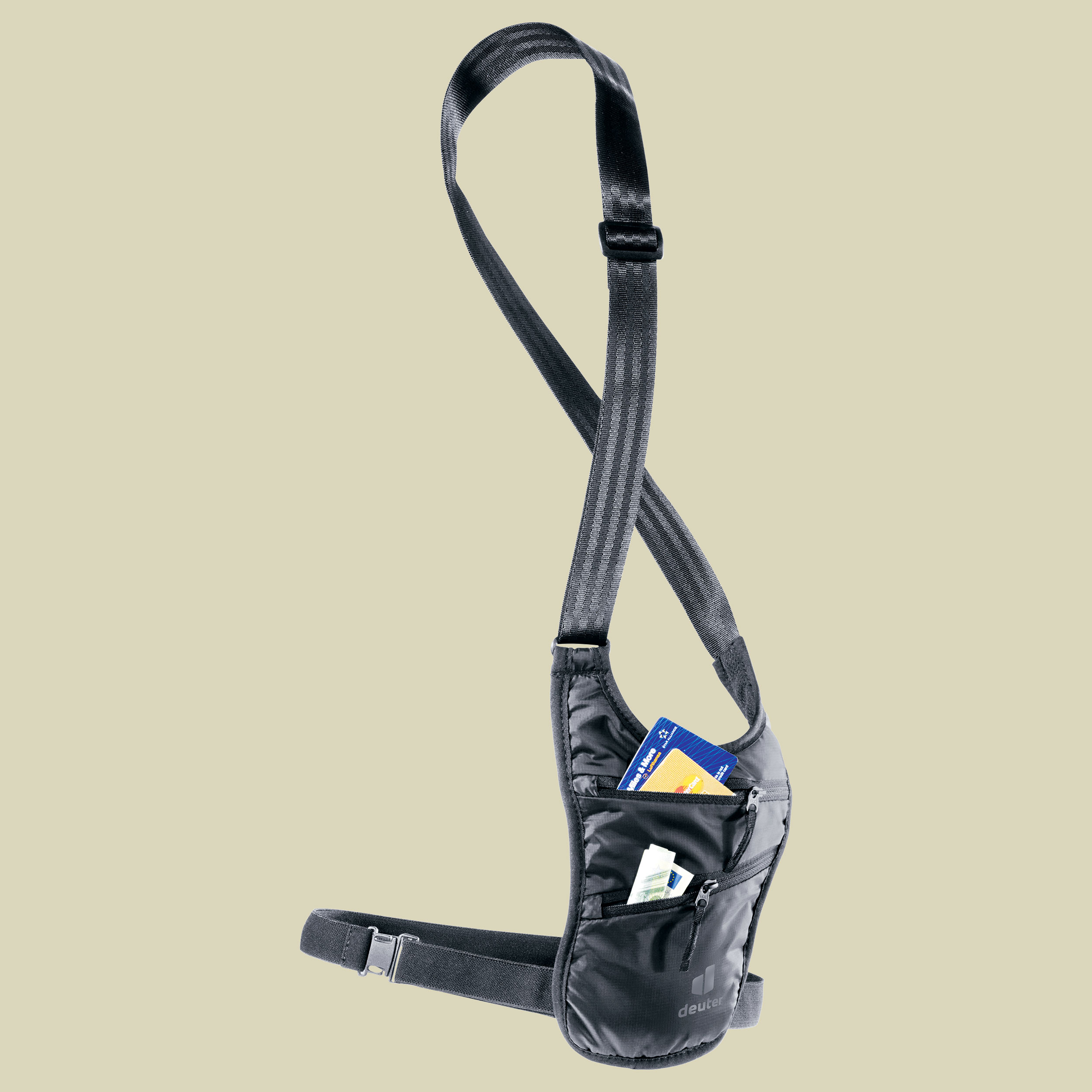 Security Holster one size schwarz - Farbe black