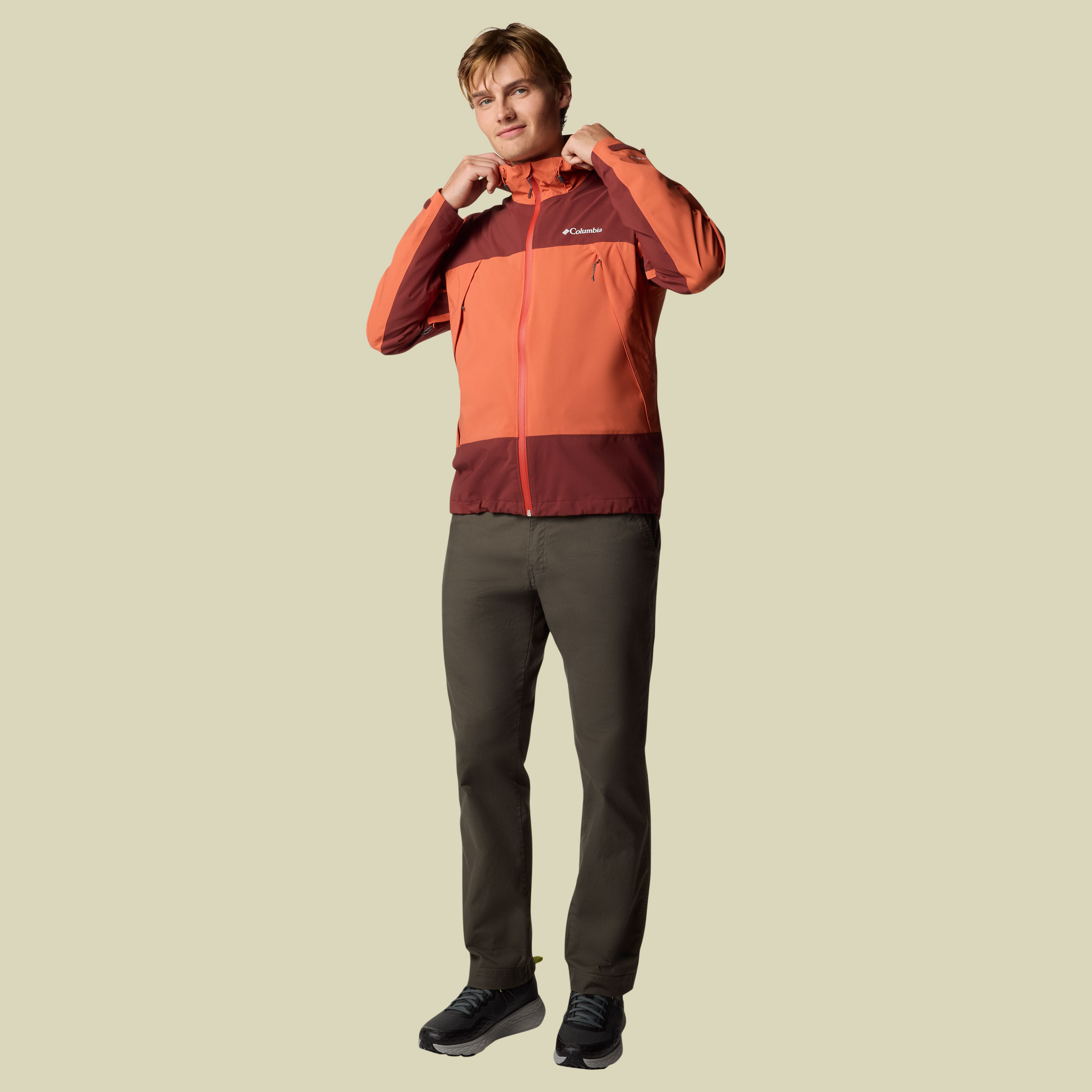 Boulder Falls Jacket Men XL rot - tuscan/spice