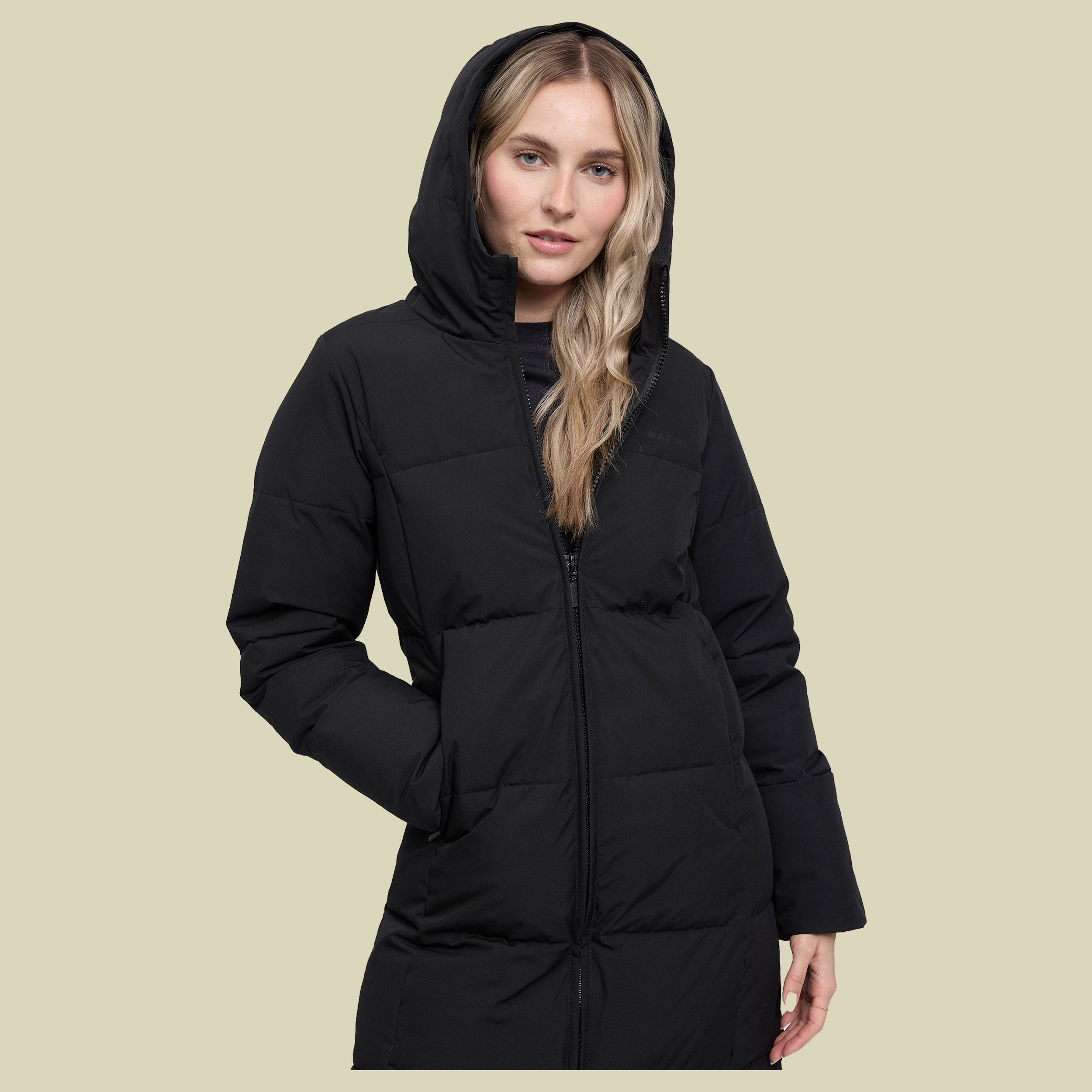 Basic Puffer Coat Women XL schwarz1 - black