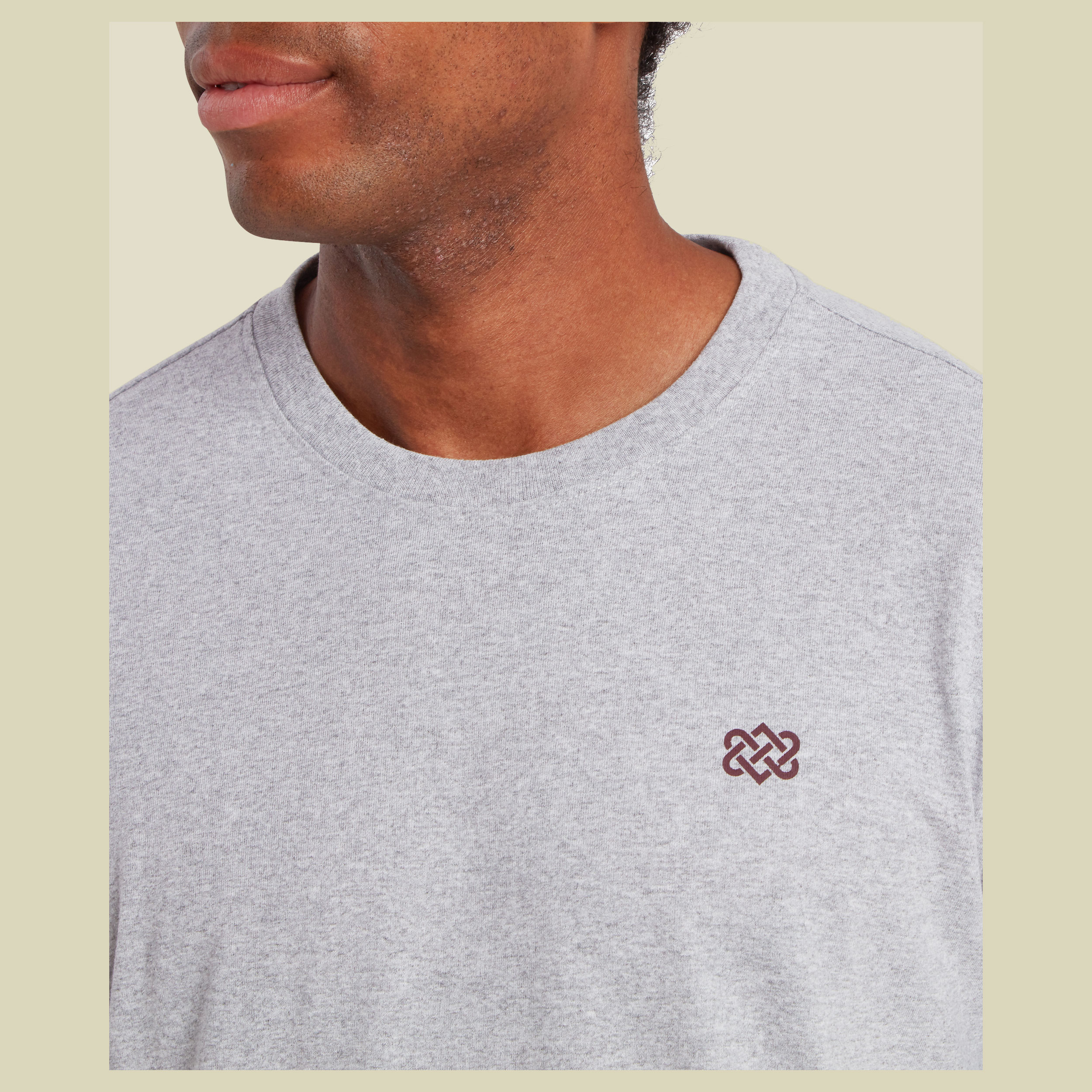 Jutnu Himalayan Tee Men XXL grau- Farbe  monsoon