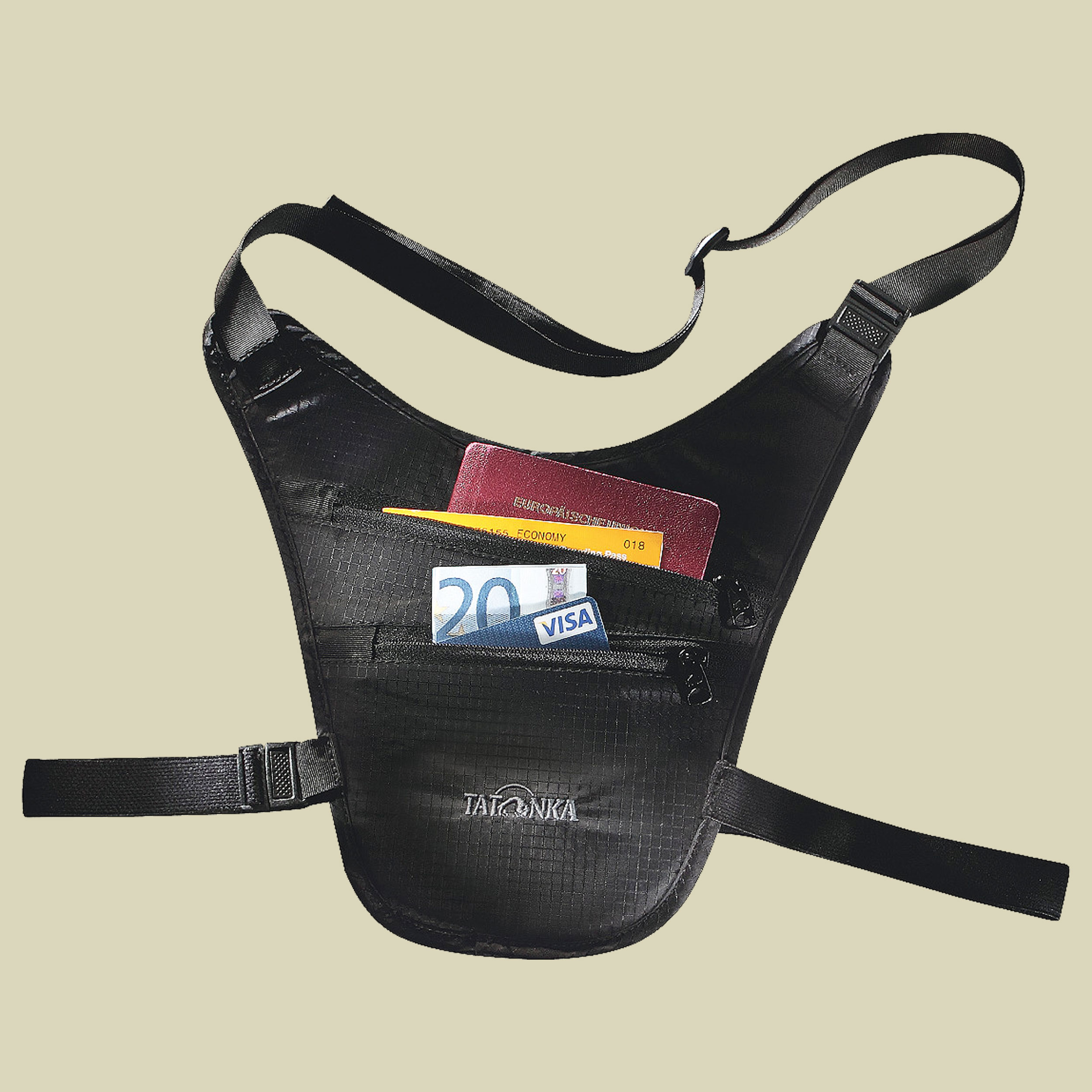 Skin Chest Holster black
