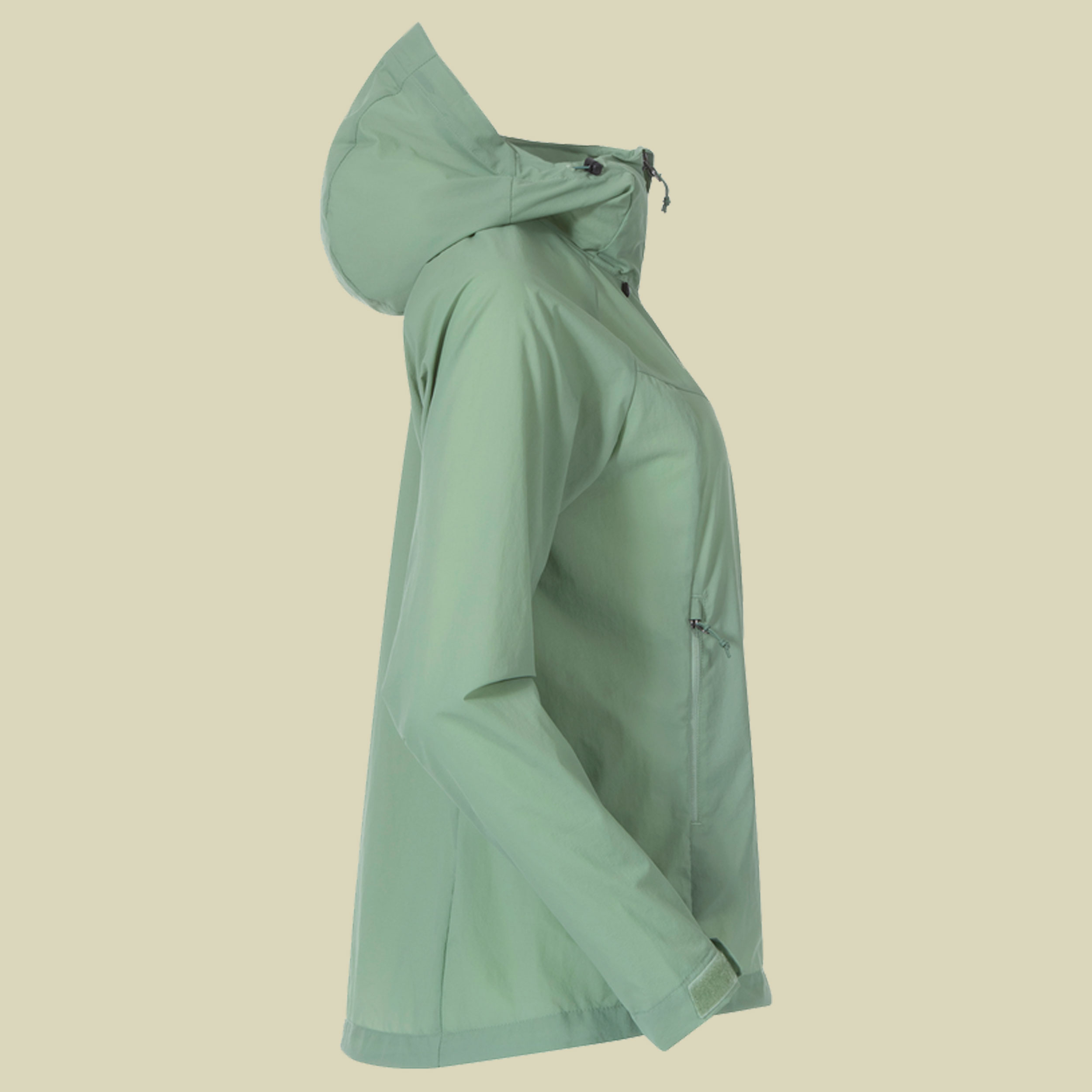 Skar Light Windbreaker Jacket Women Größe XS Farbe jade green
