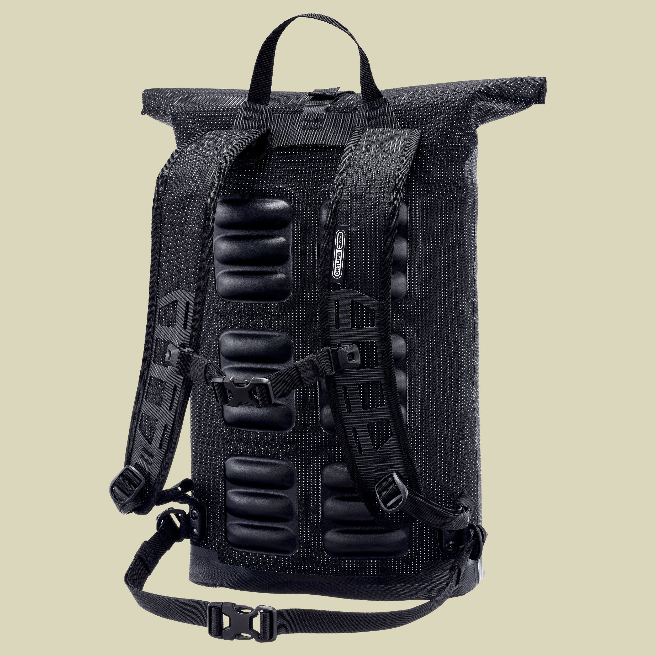 Commuter Daypack High Visibility black reflective